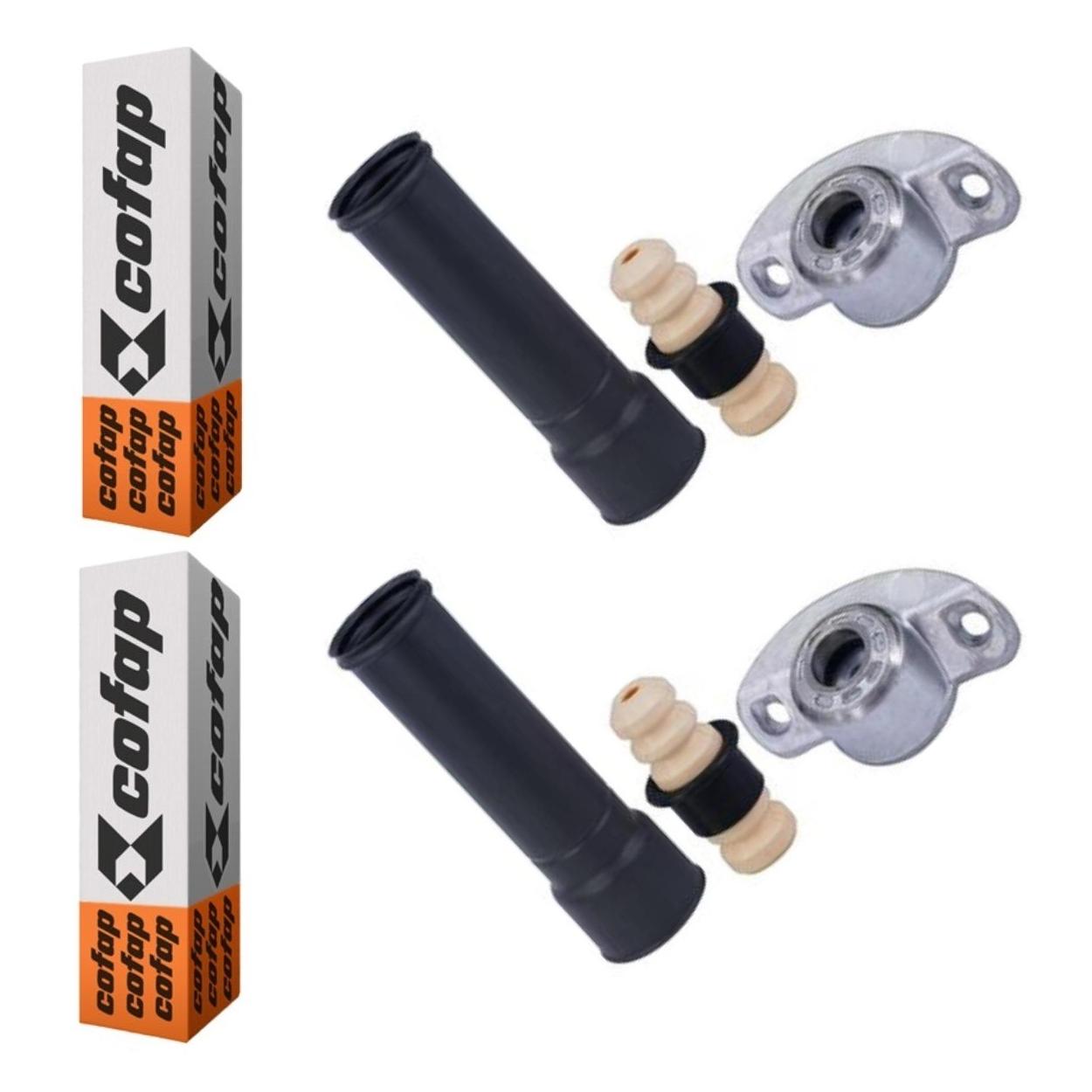 Par Kit do Amortecedor Batente Coifa Coxim Traseiro - Cofap - Tkc04121