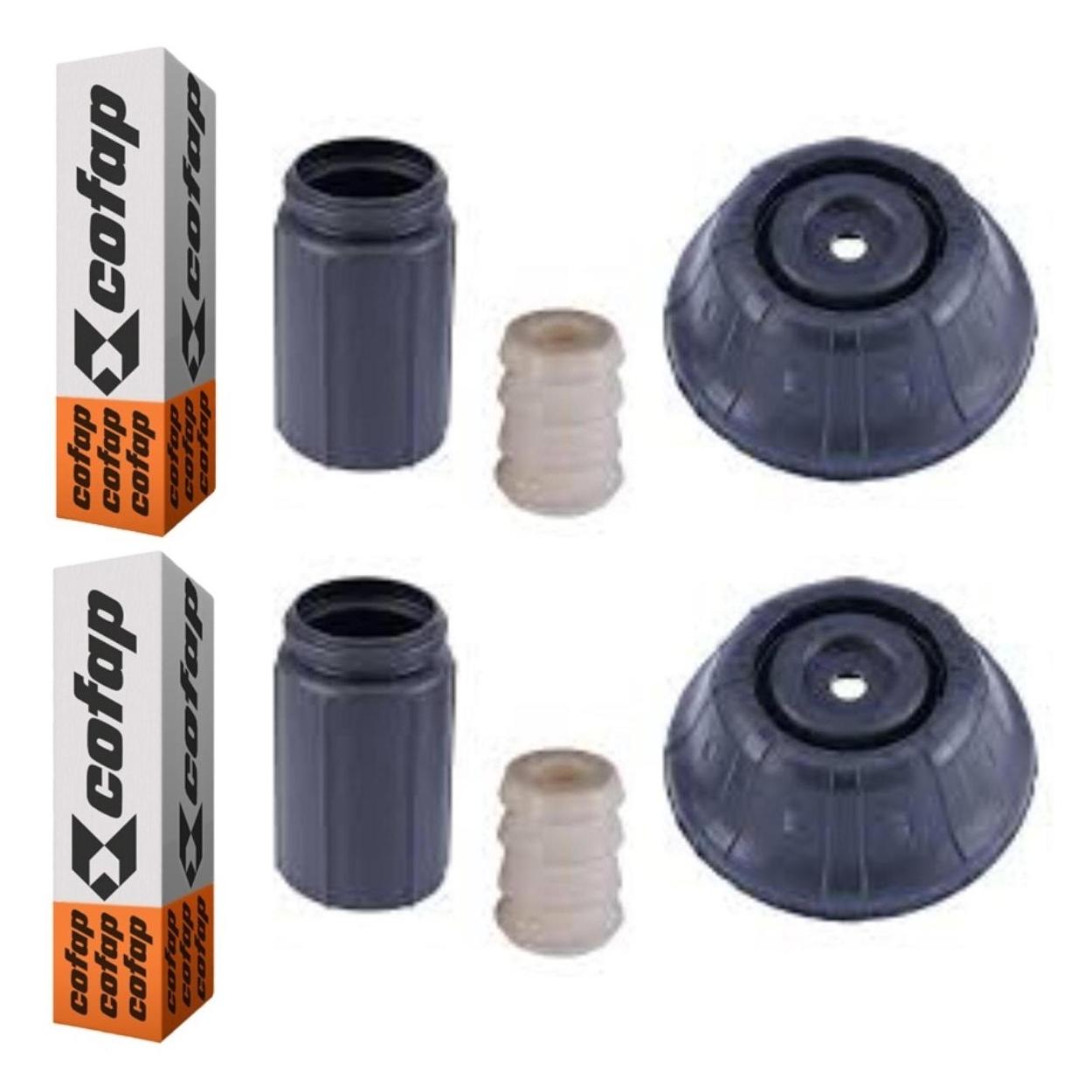 Par Kit do Amortecedor Batente Coifa Coxim Dianteiro - Cofap - Tkc01112