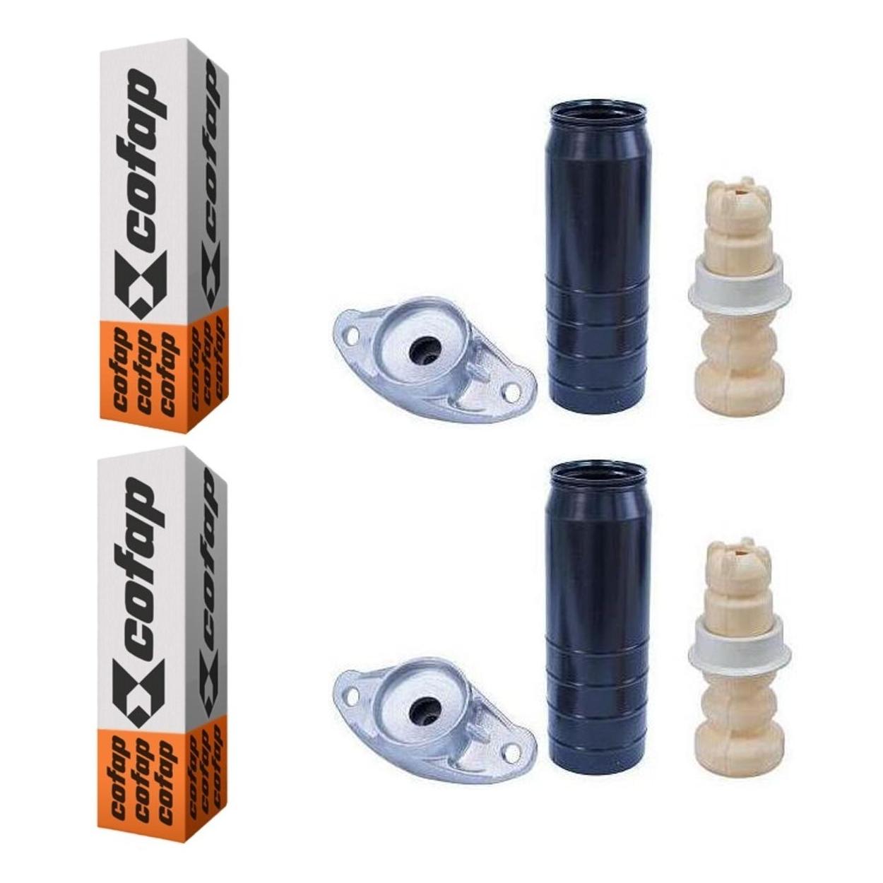 Par Kit do Amortecedor Batente Coifa Coxim Traseiro - Cofap - Tkc03127