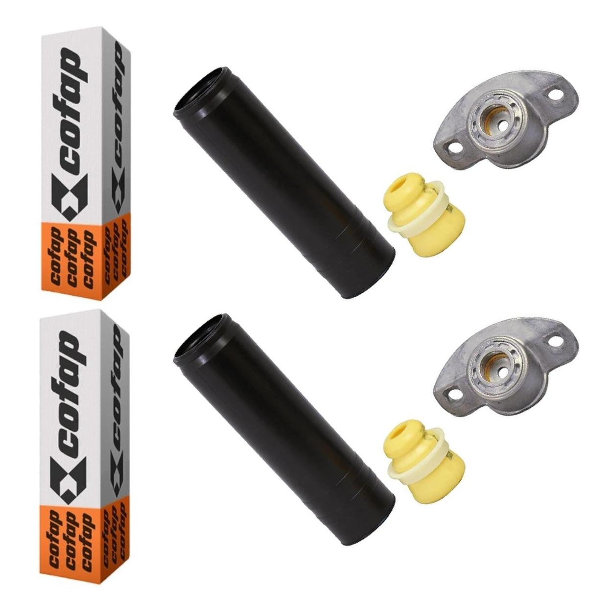 Par Kit do Amortecedor Batente Coifa Coxim Traseiro - Cofap - Tkc04120