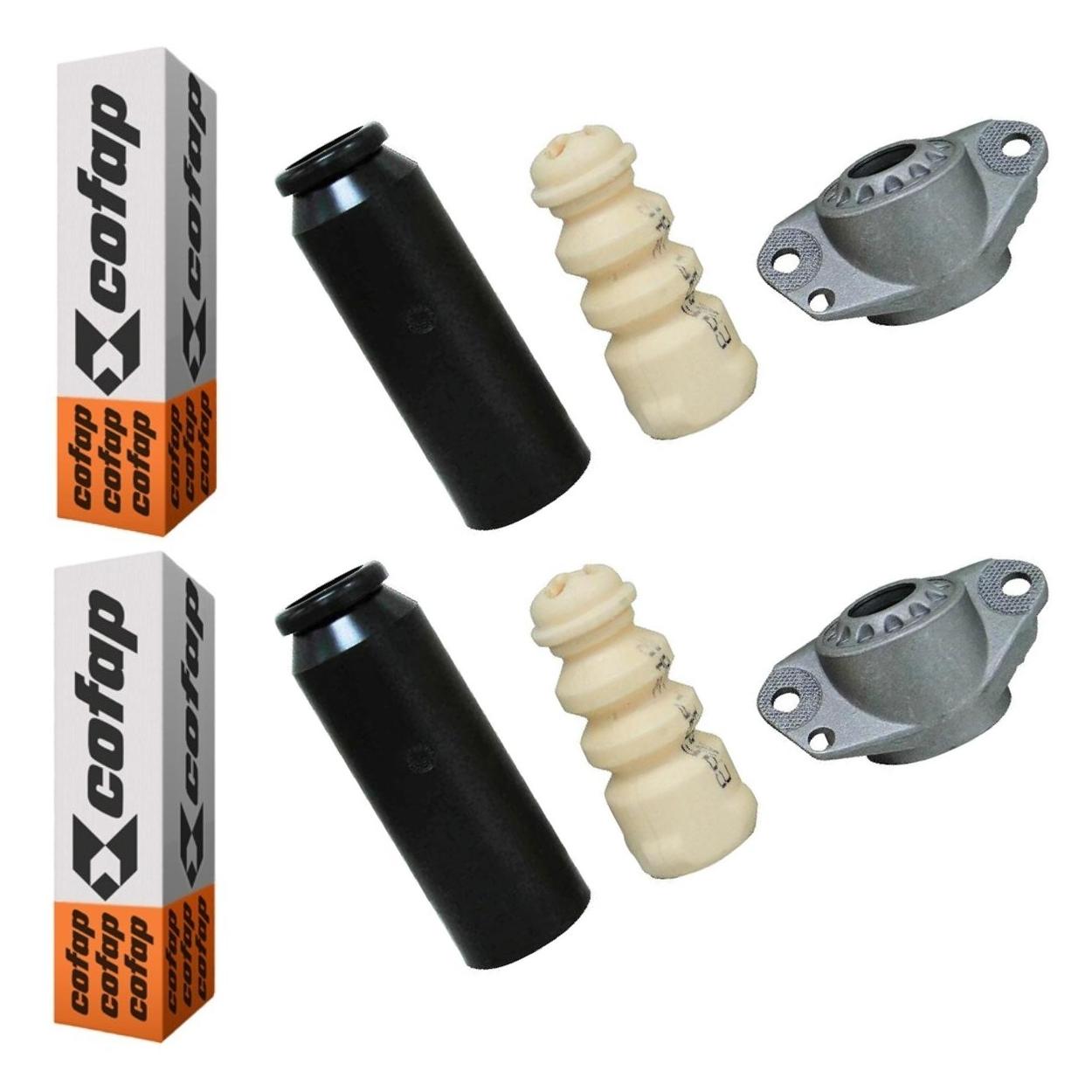 Par Kit do Amortecedor Batente Coifa Coxim Traseiro - Cofap - Tkc01202
