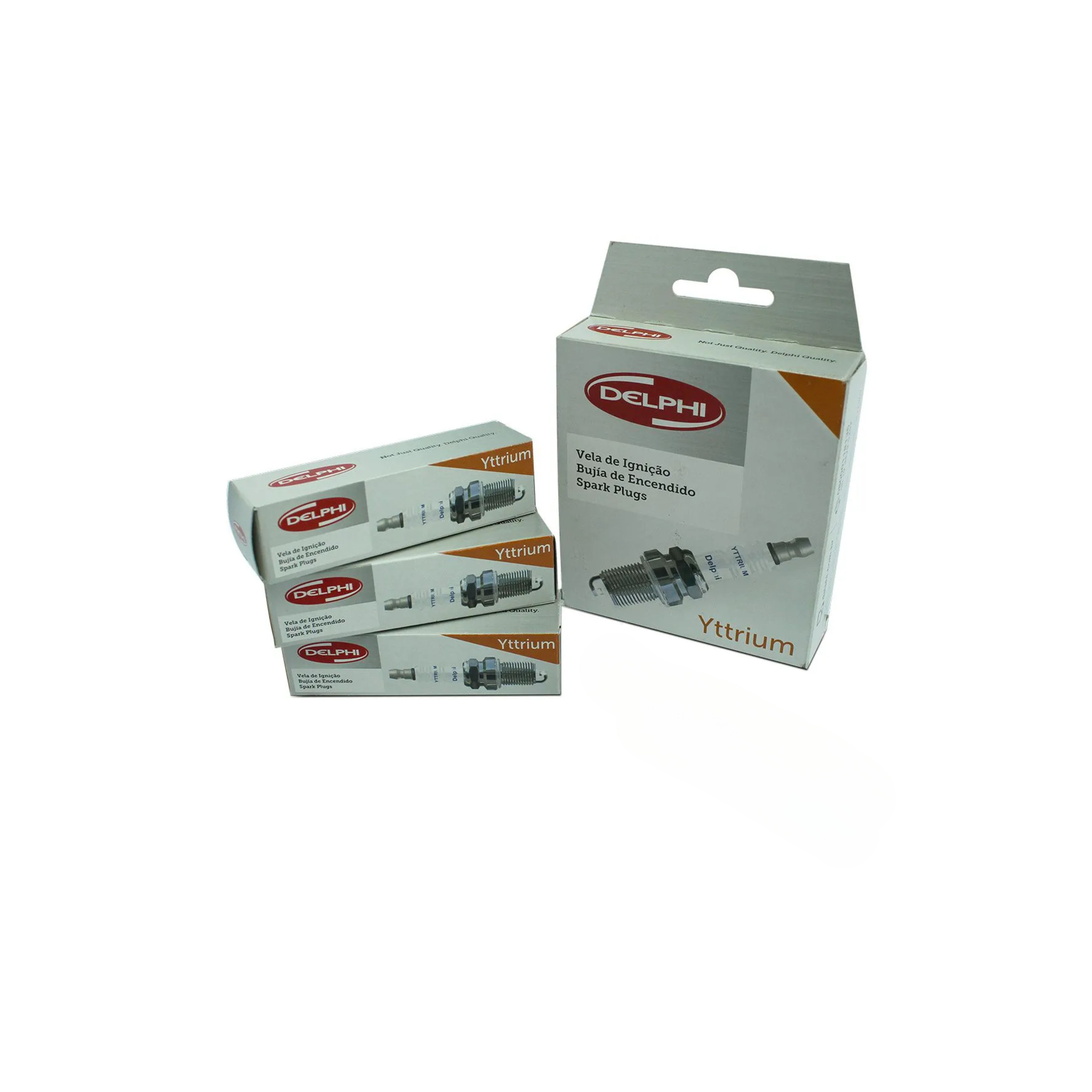 Jogo 3 Velas de Ignição Yttrium - Delphi - XH40008