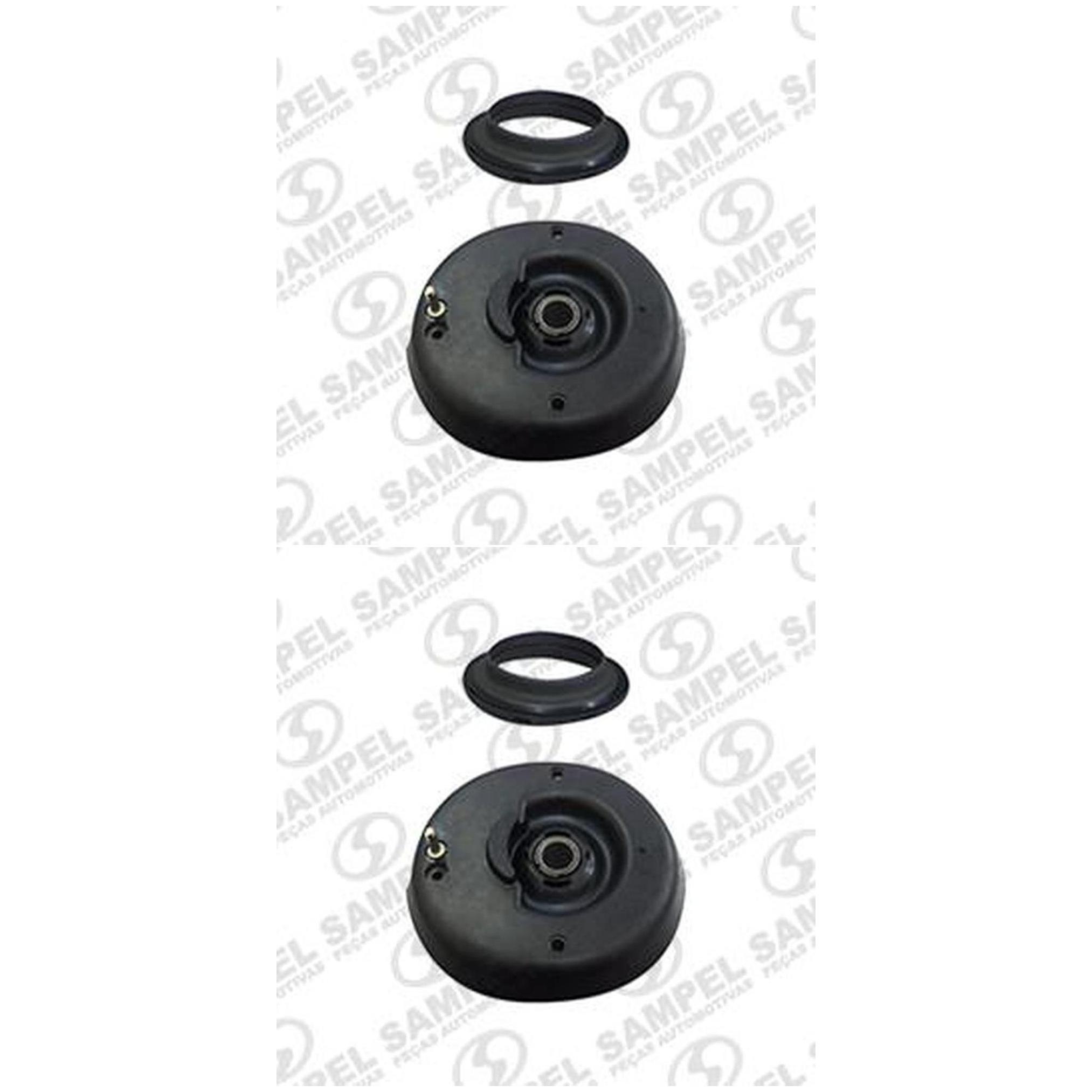 Par Suporte Do Amortecedor Dianteira - Com Rolamento - Sampel - 8058B