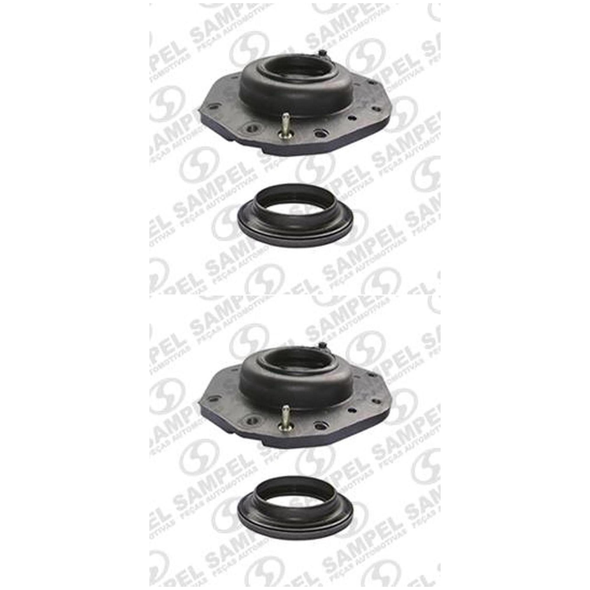 Par Suporte Superior Do Amortecedor Dianteira Com Rolamento - Sampel - 8010B