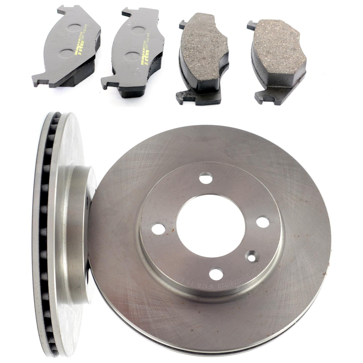 Kit Disco e Pastilha Dianteira - TRW - RCPT00940 - RCDI01020