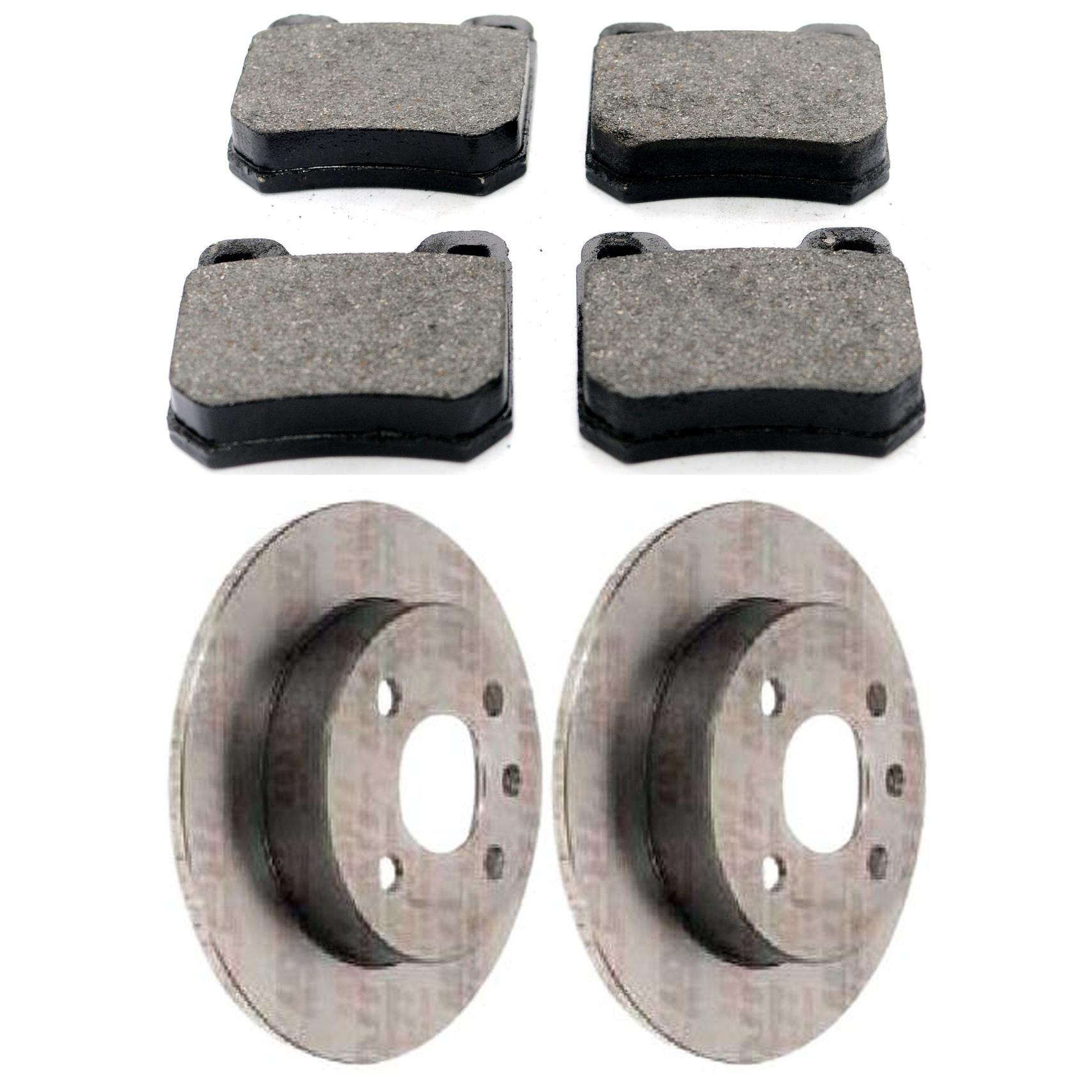 Kit Disco e Pastilha Traseira - TRW - RCPT00990 - RPDI02010