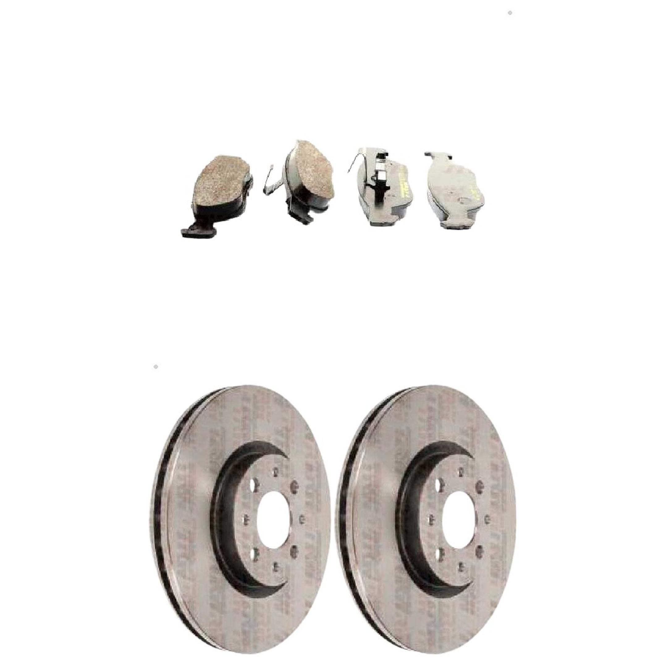 Kit Disco e Pastilha Dianteira - TRW - RCPT07580 - RCDI02860