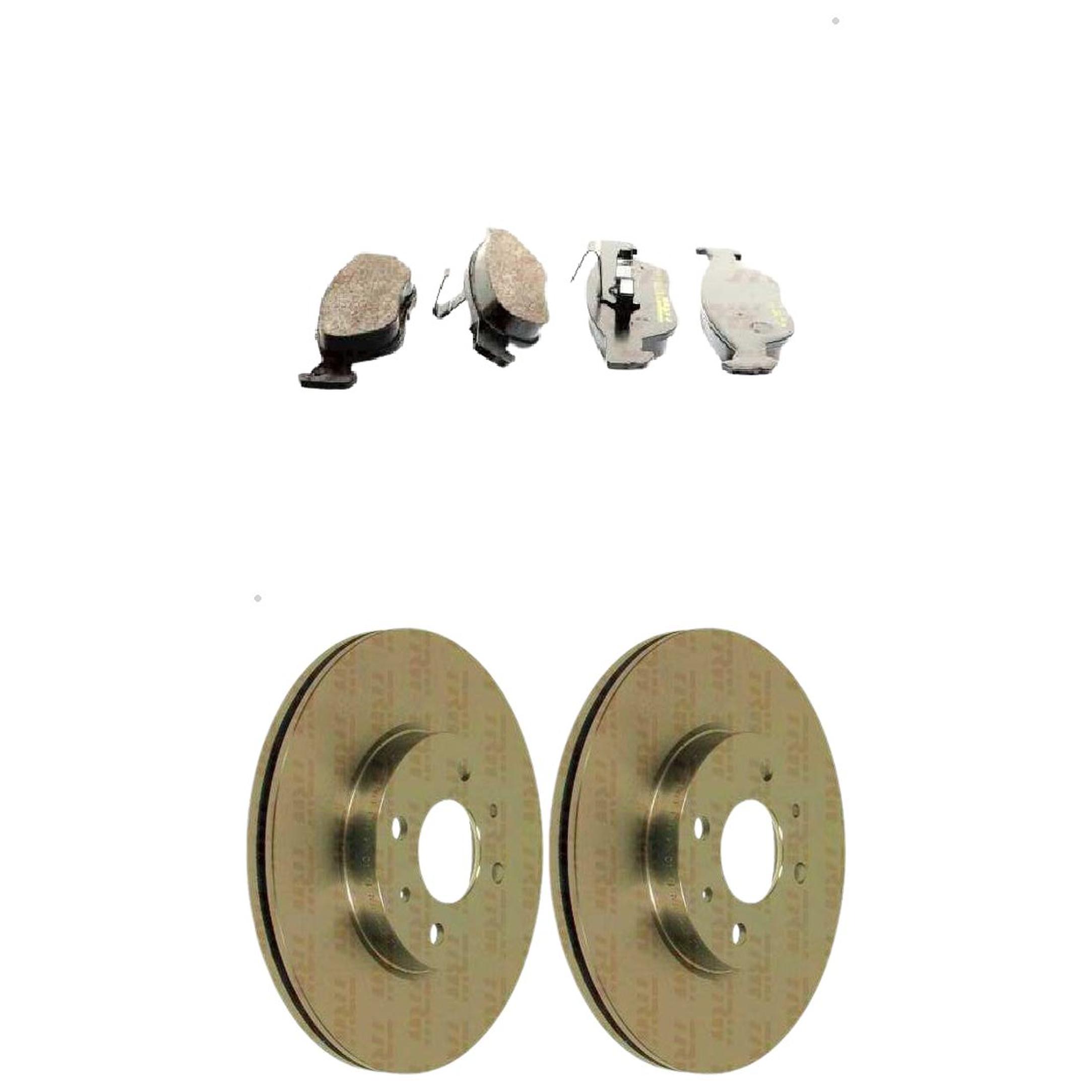 Kit Disco e Pastilha Dianteira - TRW - RCPT07580 - RCDI01040