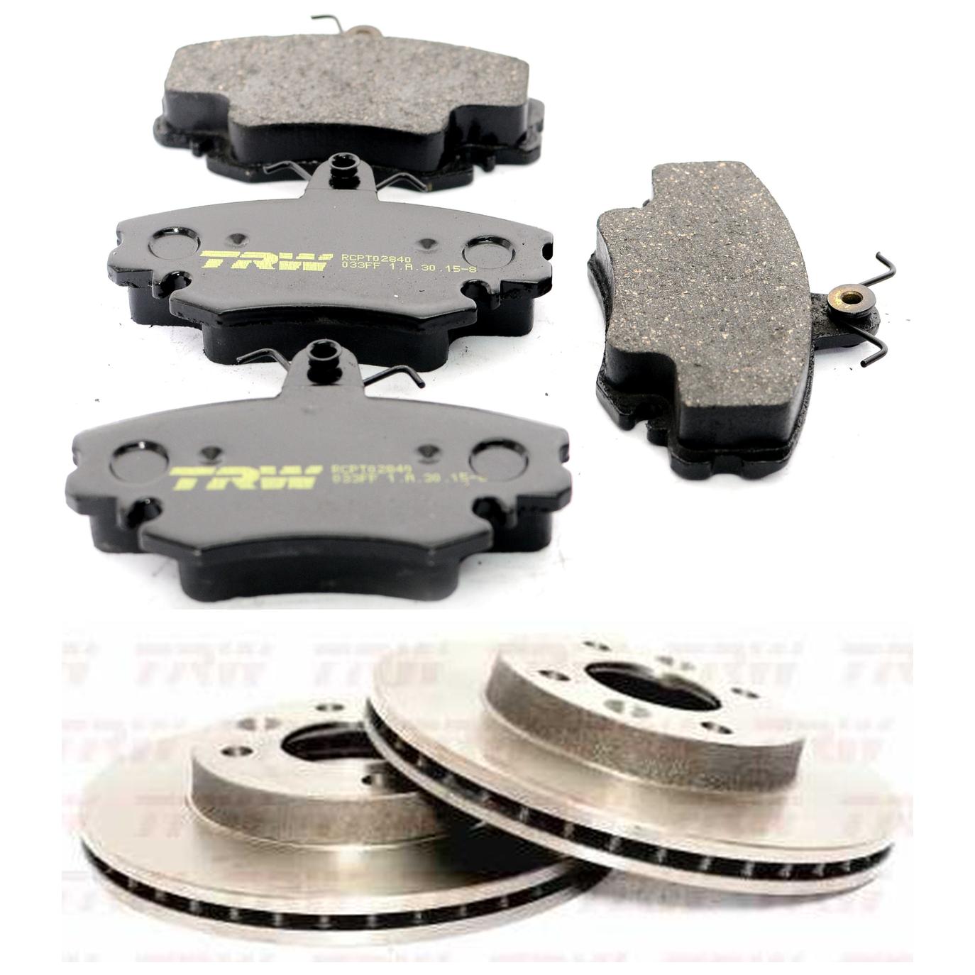 Kit Disco e Pastilha Dianteira - TRW - RCPT02840 - RCDI02340