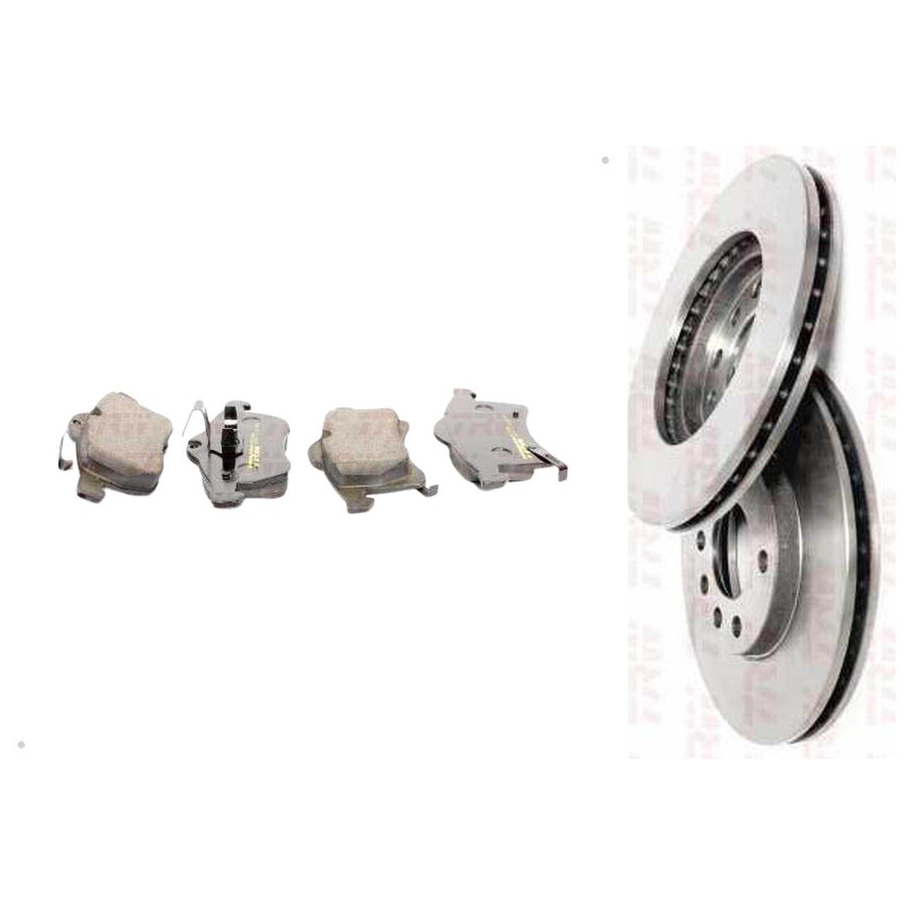 Kit Disco e Pastilha Dianteira - TRW - RCPT04360 - RCDI03630