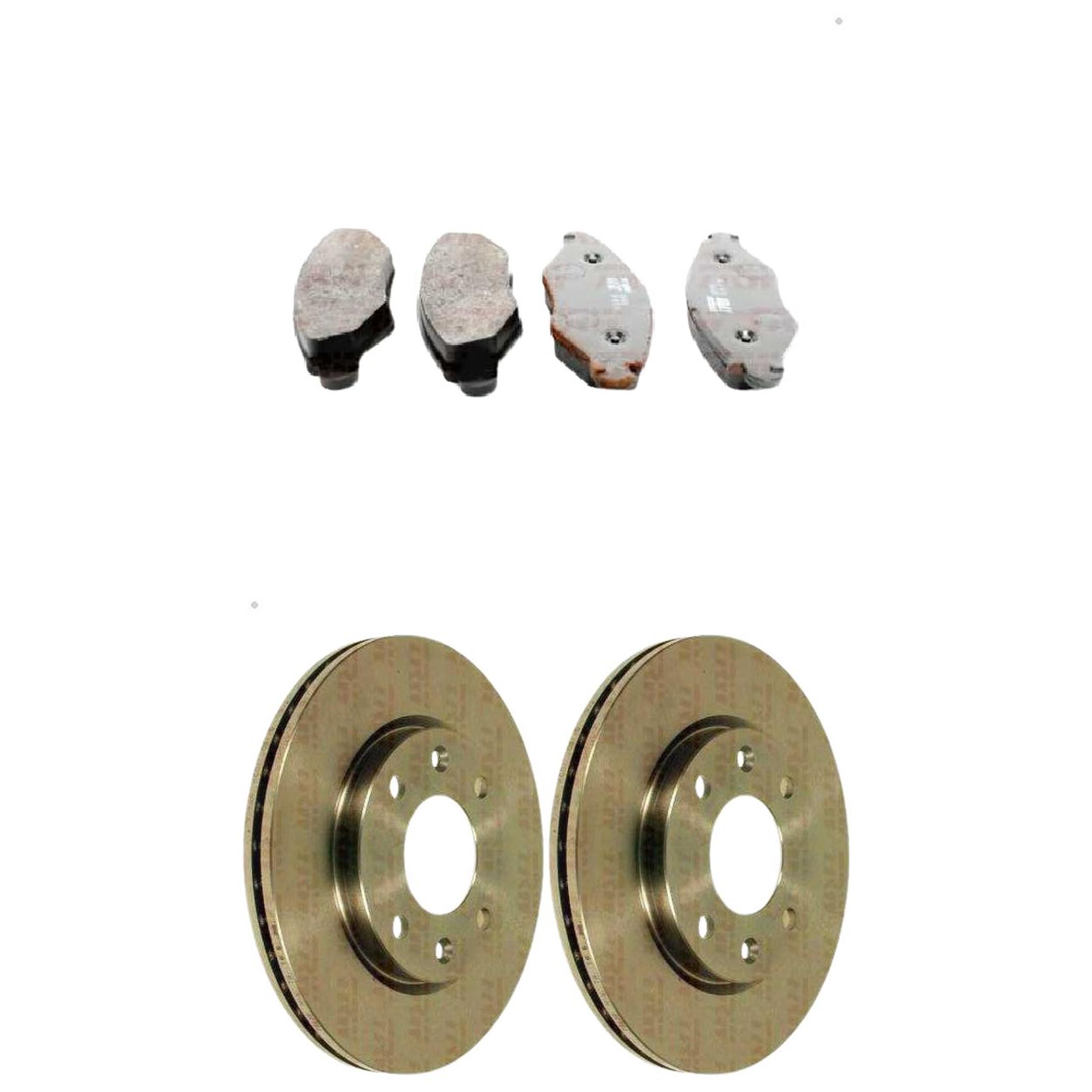 Kit Disco e Pastilha Dianteira - TRW - RCPT04780 - RCDI01480