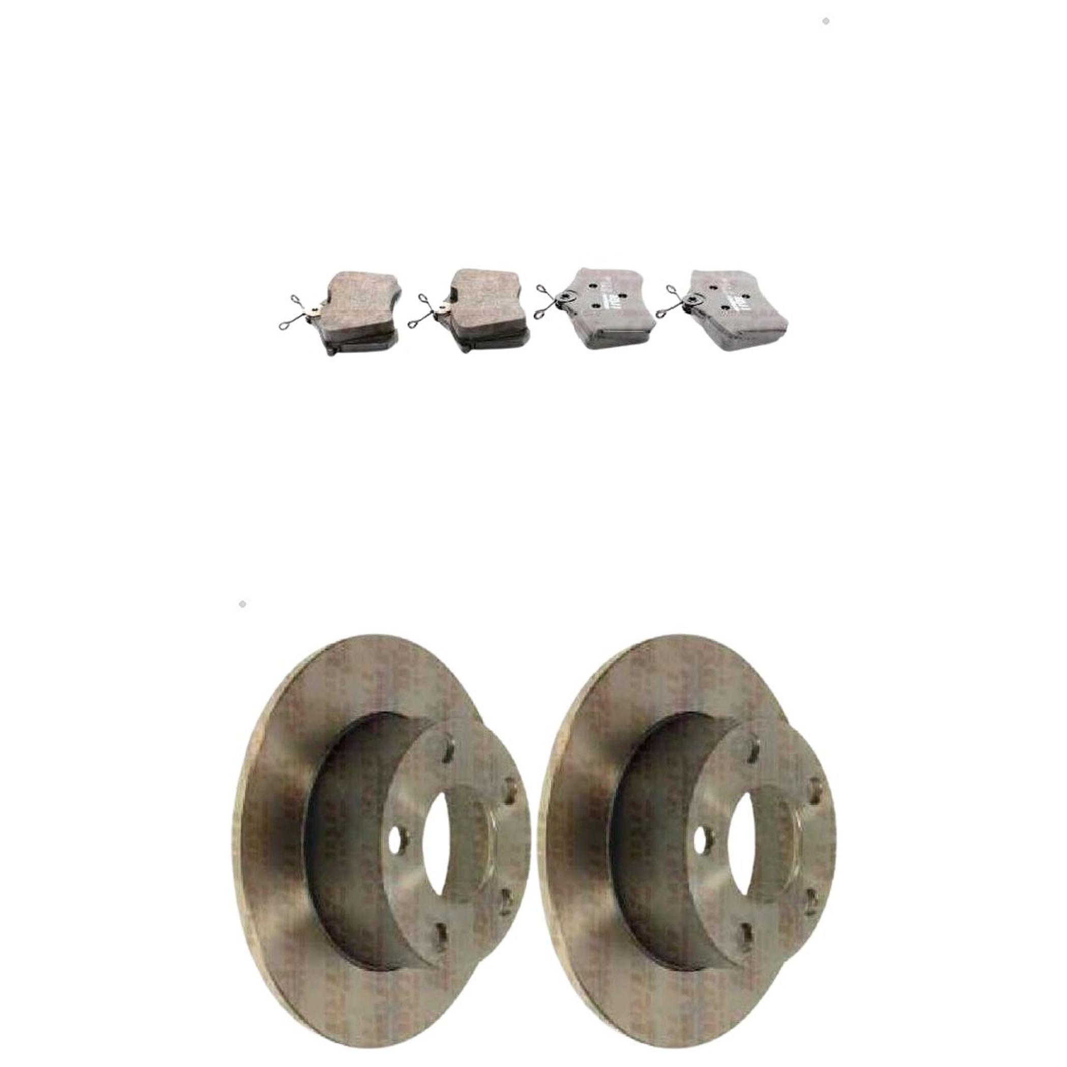 Kit Disco e Pastilha Traseira - TRW - RCPT08530 - RPDI01510