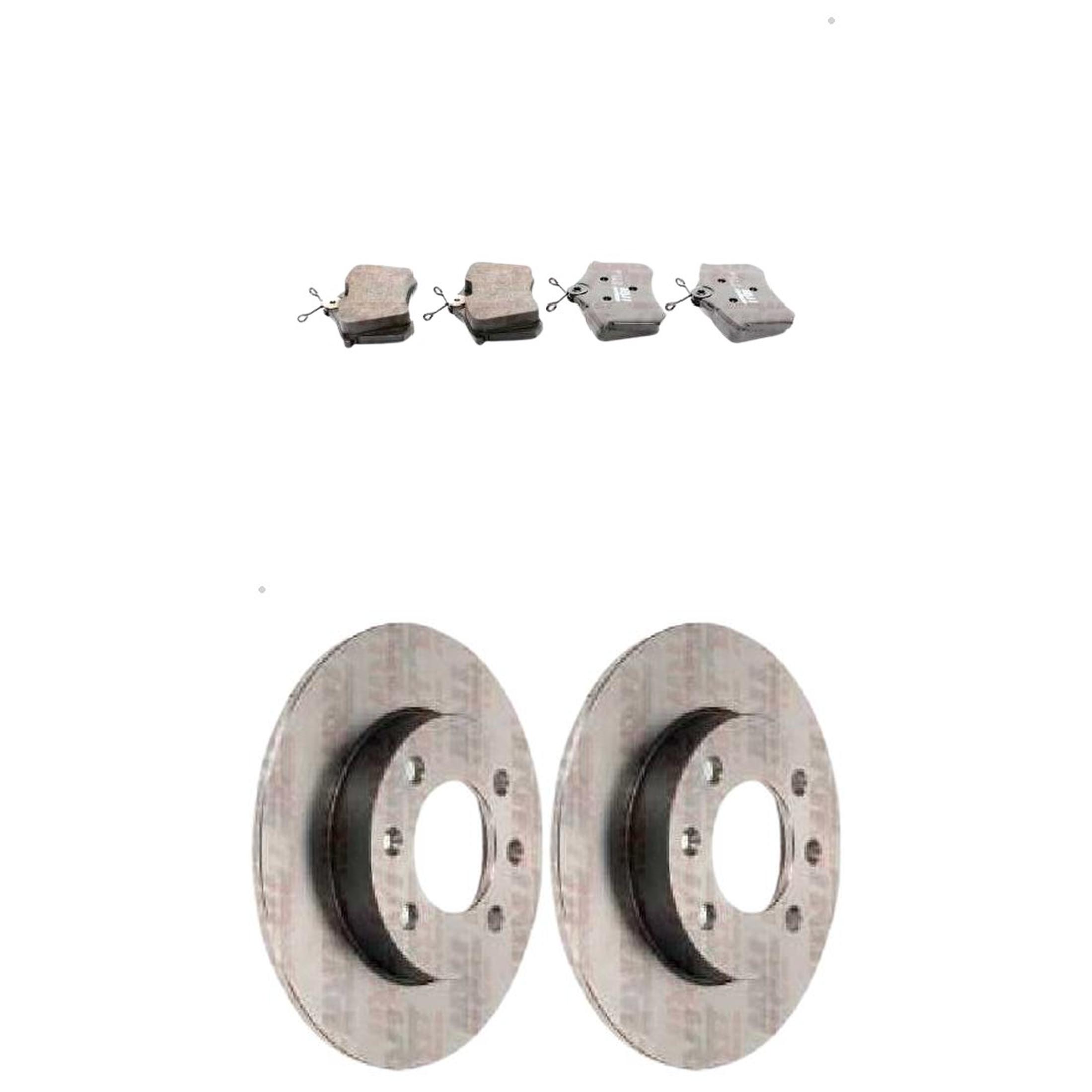 Kit Disco e Pastilha Traseira - TRW - RCPT08530 - RPDI01910