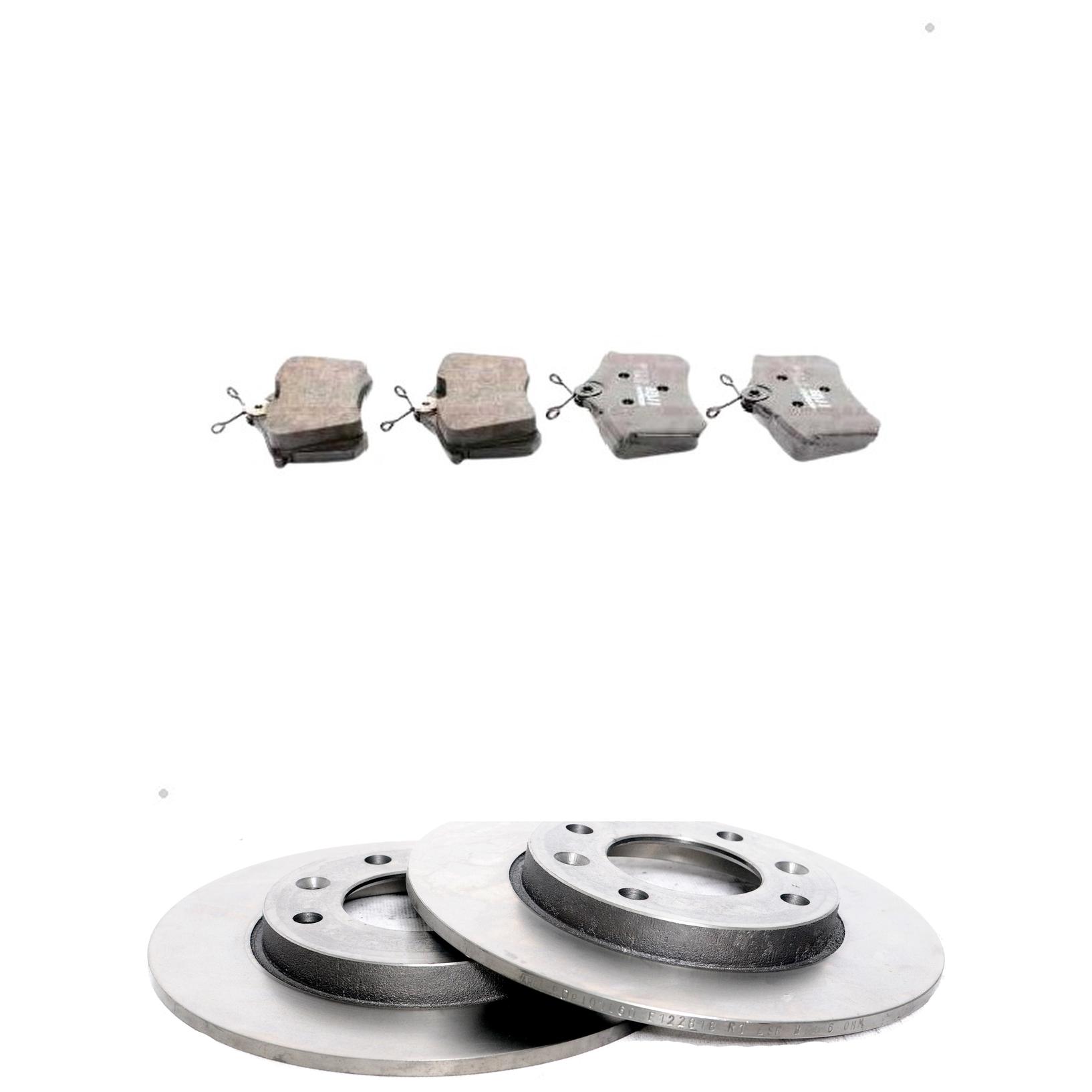 Kit Disco e Pastilha Traseira - TRW - RCPT08530 - RPDI01060