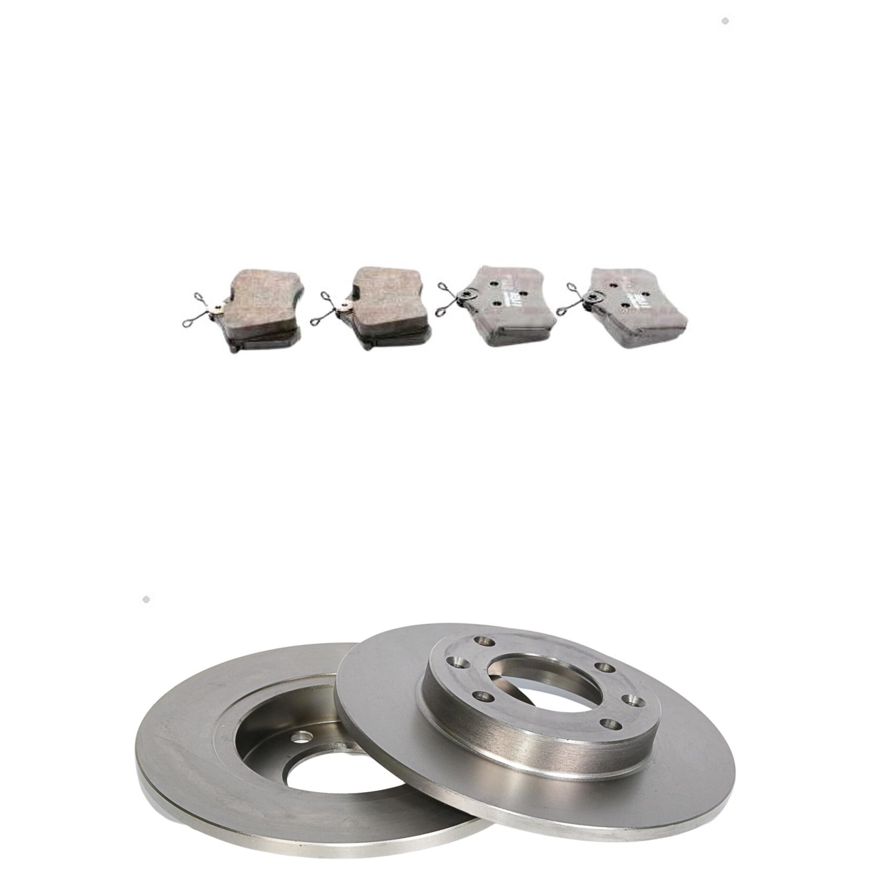 Kit Disco e Pastilha Traseira - TRW - RCPT08530 - RPDI01190