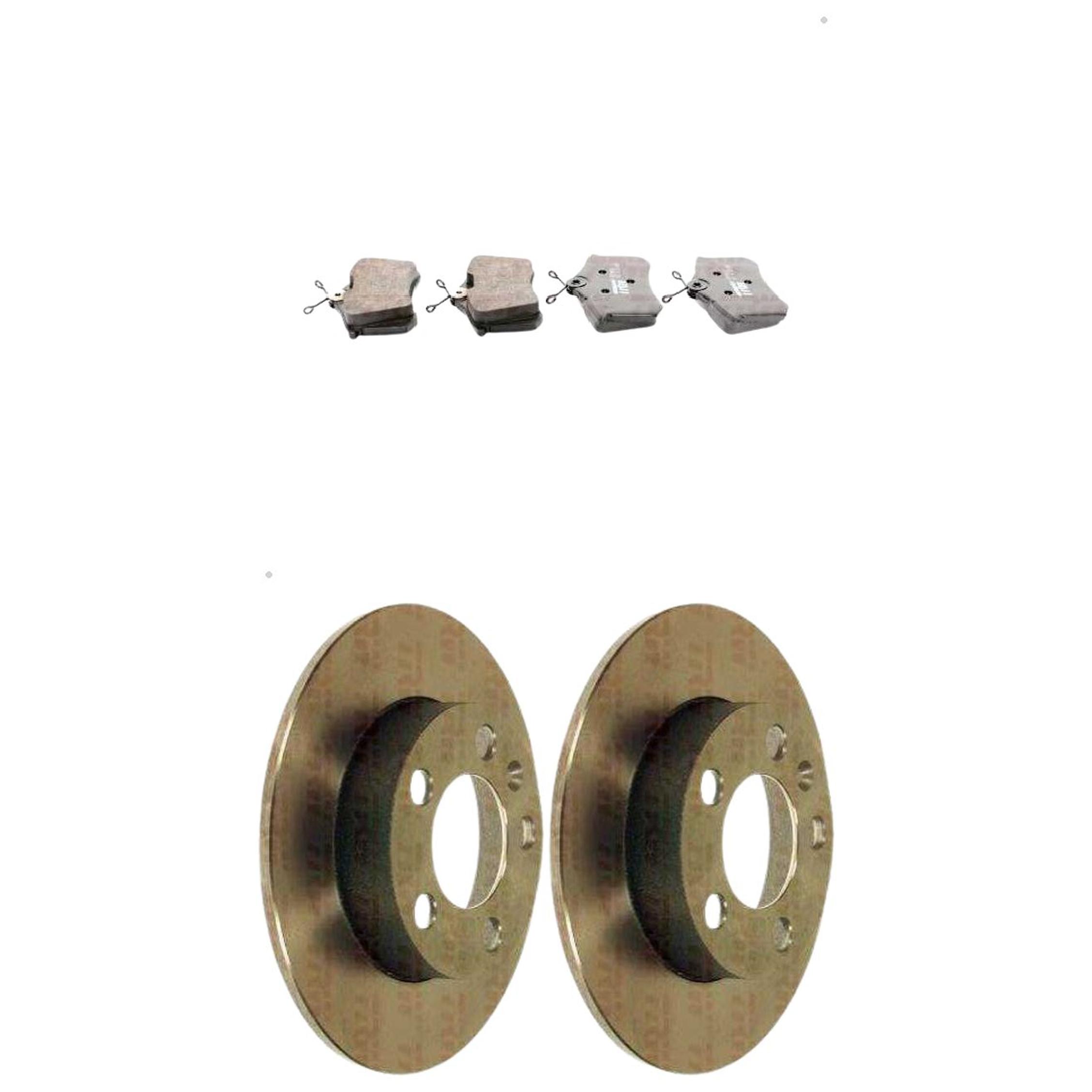 Kit Disco e Pastilha Traseira - TRW - RCPT08530 - RPDI01080