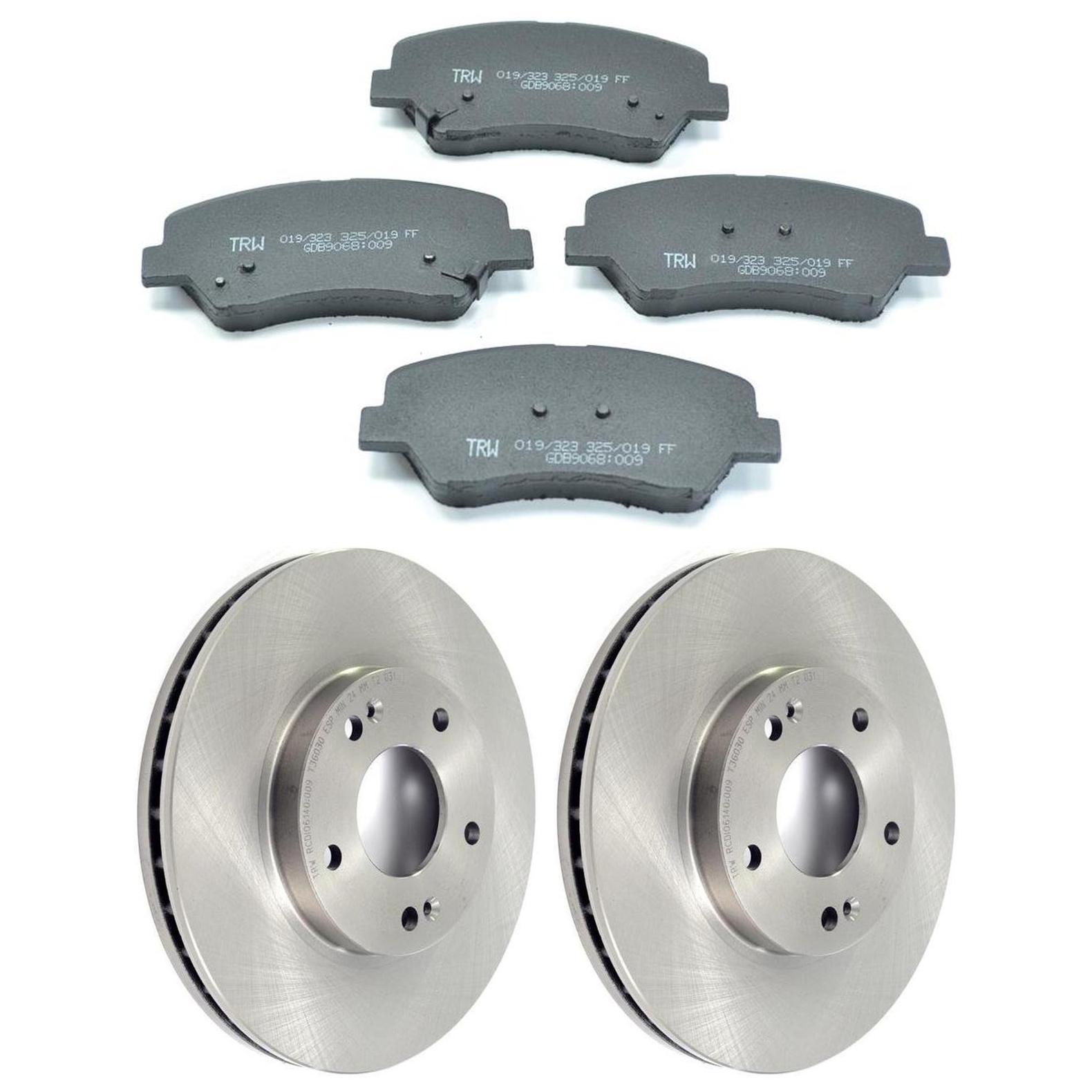 Kit Disco e Pastilha Dianteira - TRW - GDB9068 - RCDI06140