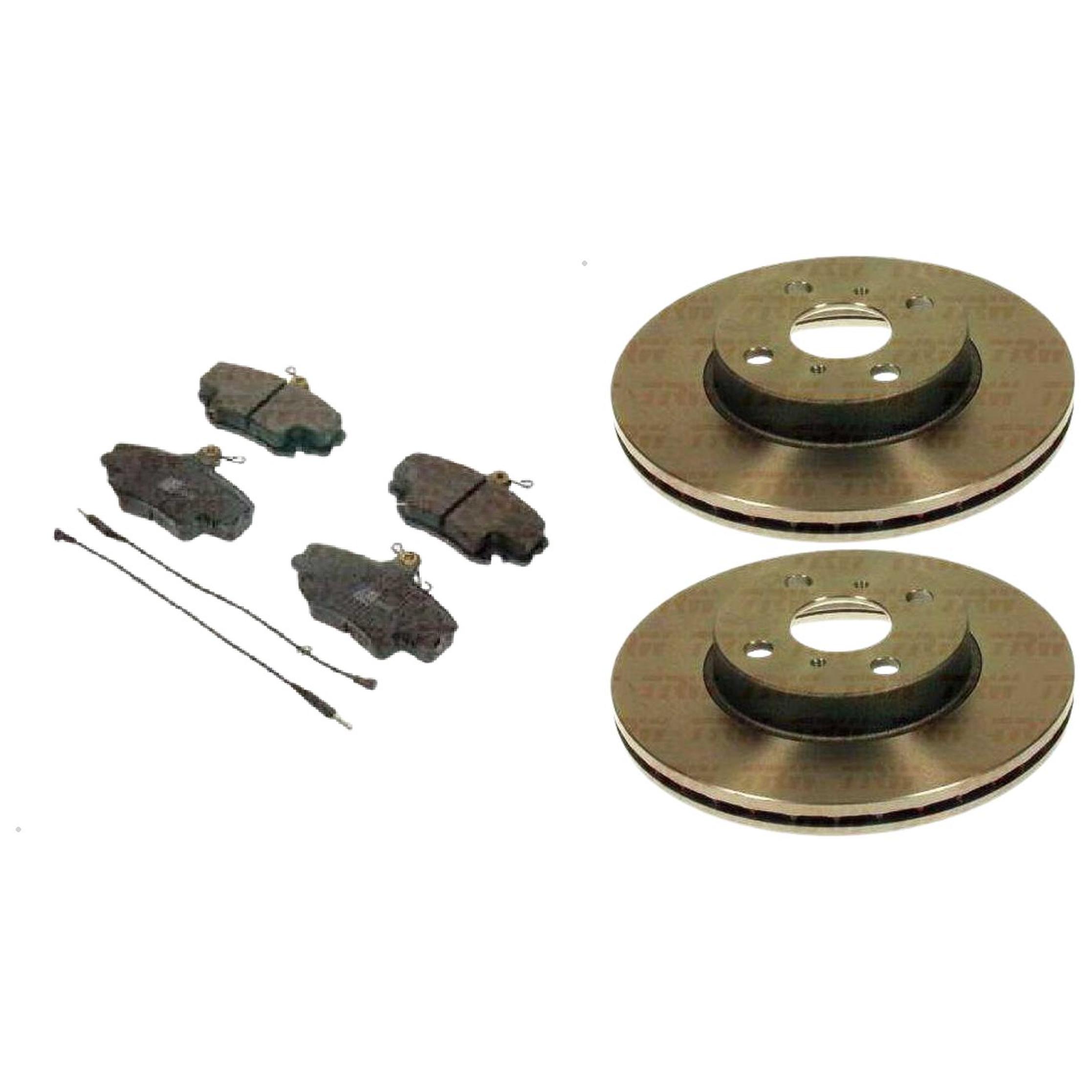 Kit Disco e Pastilha Dianteira - TRW - RCPT01470 - RCDI01430
