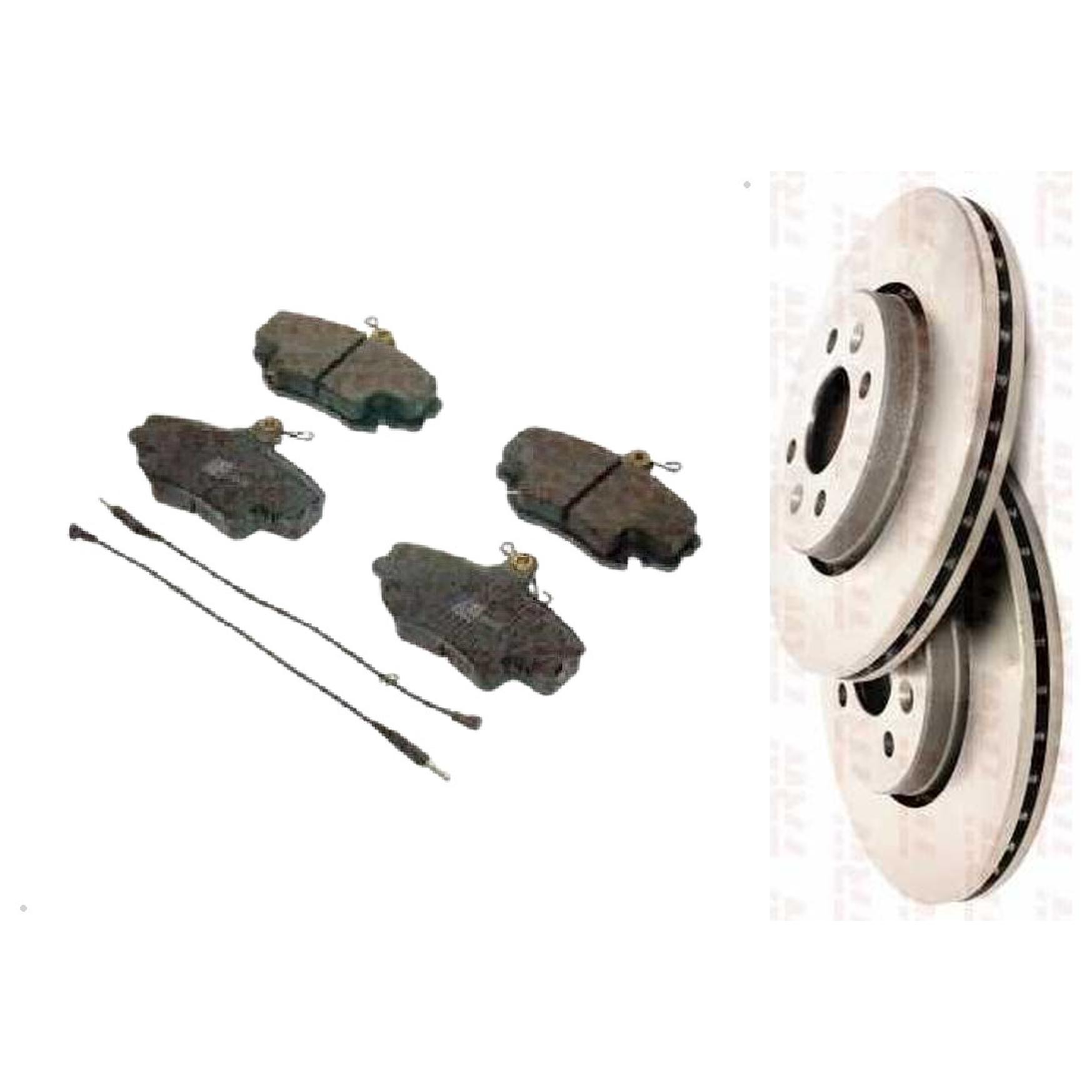 Kit Disco e Pastilha Dianteira - TRW - RCPT01470 - RCDI08950