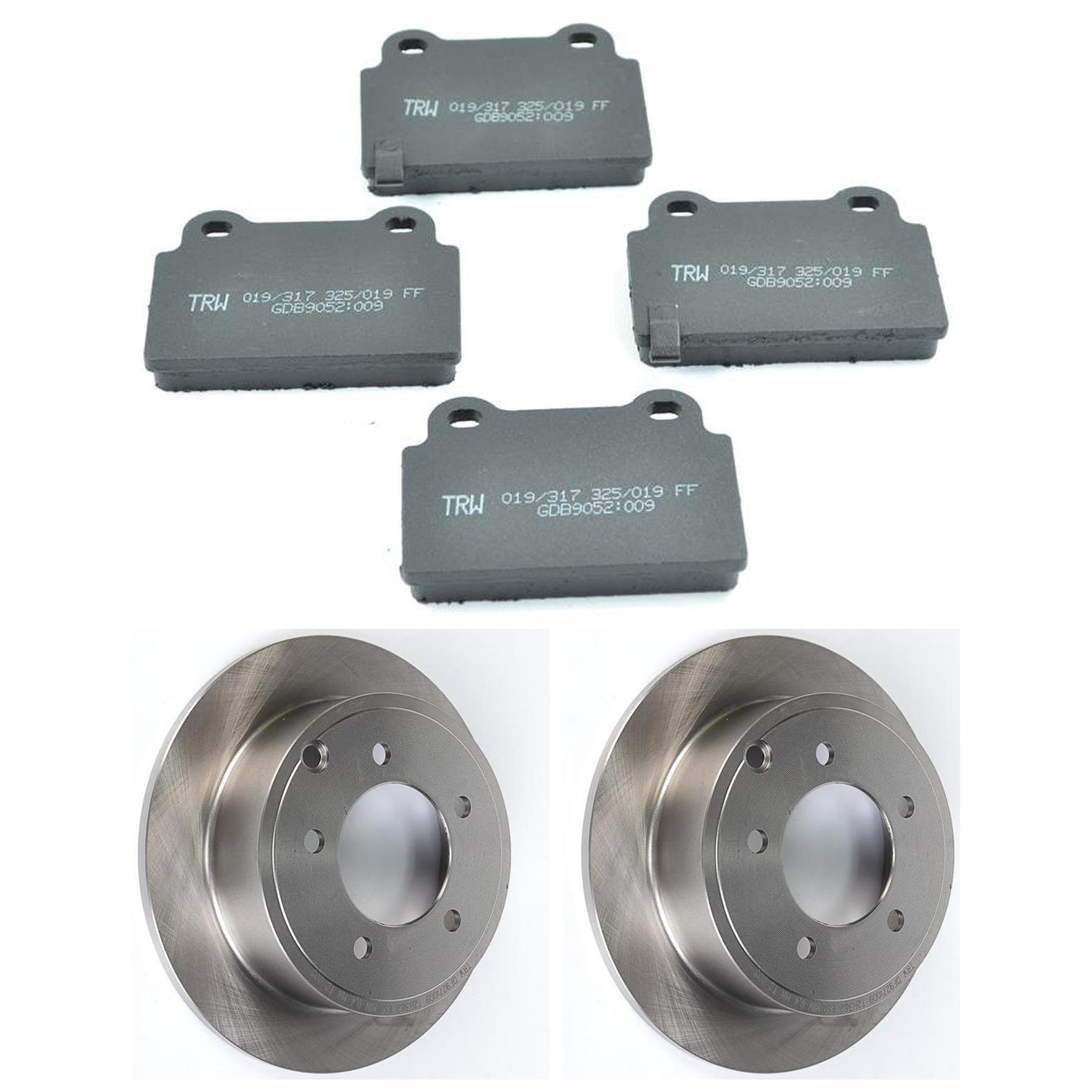 Kit Disco e Pastilha Traseira - TRW - GDB9052 - DF927