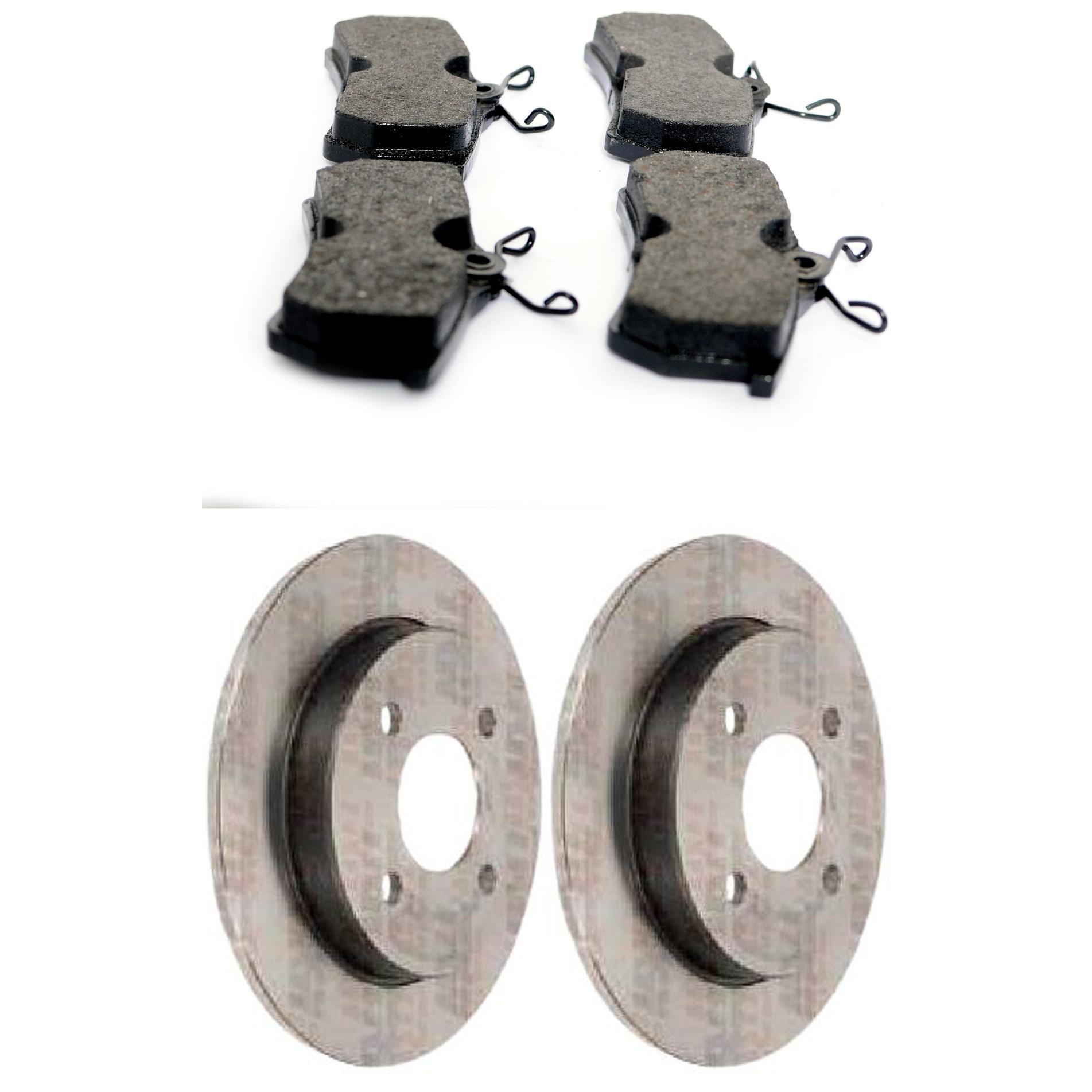 Kit Disco e Pastilha Traseira - TRW - RCPT04840 - RPDI01990