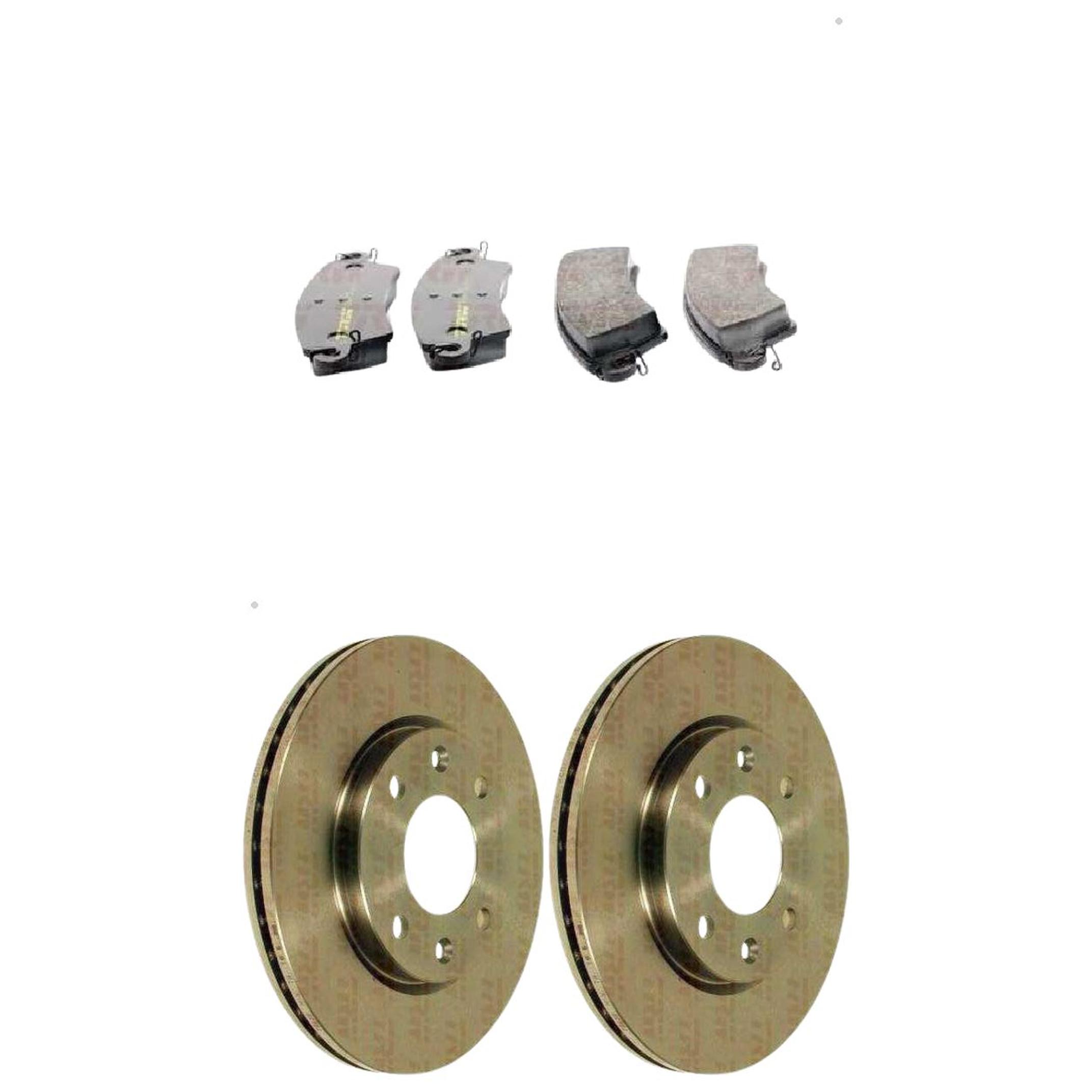 Kit Disco e Pastilha Dianteira - TRW - RCPT07770 - RCDI01480