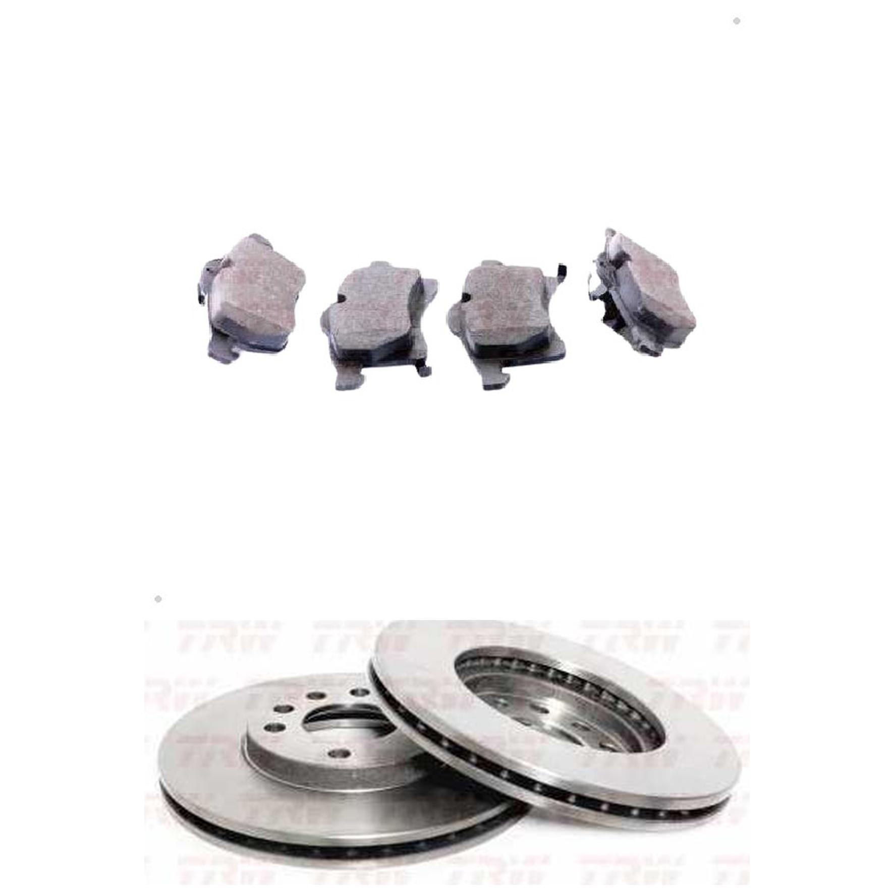 Kit Disco e Pastilha Dianteira - TRW - RCPT12790 - RCDI03630