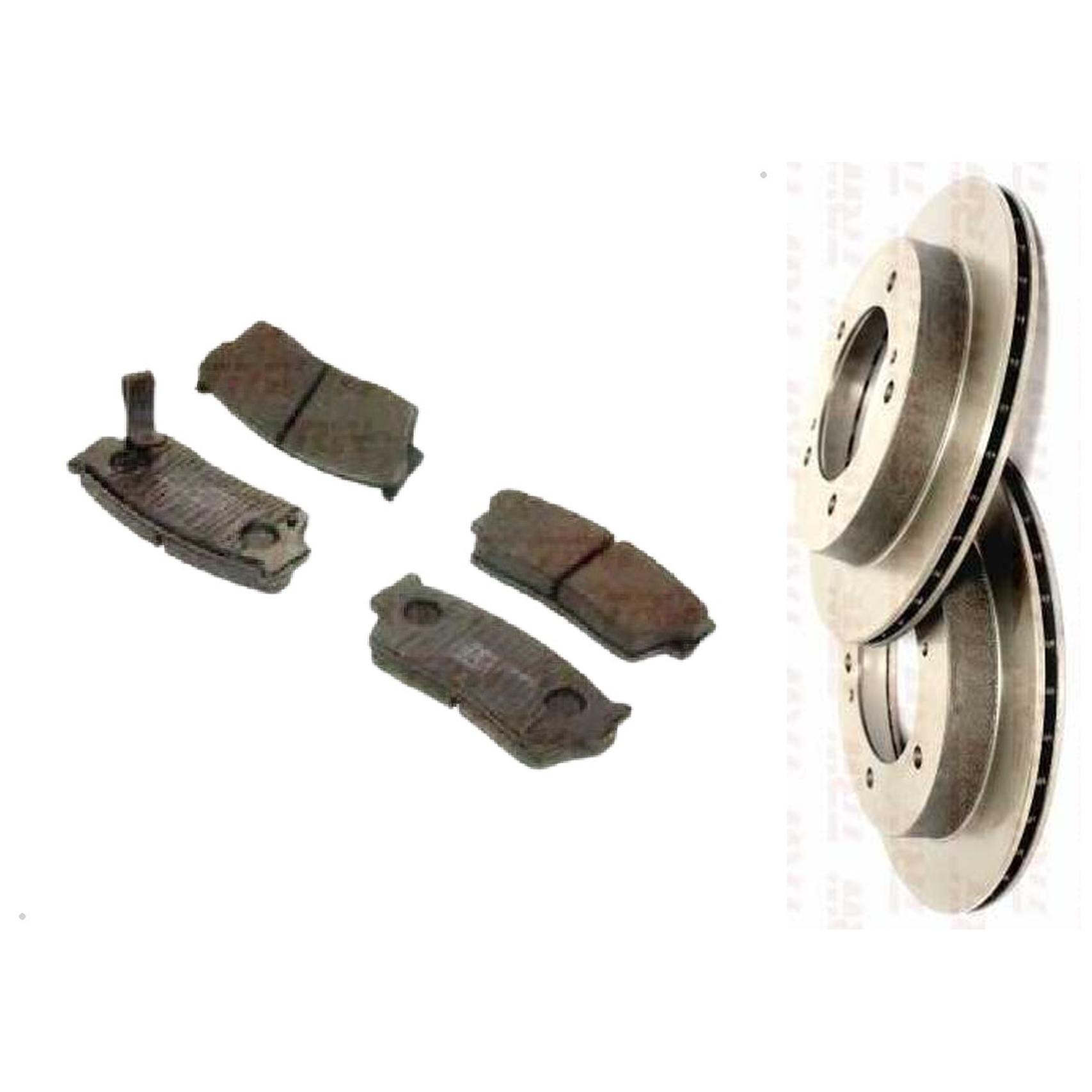 Kit Disco e Pastilha Dianteira - TRW - RCPT01260 - RCDI03360