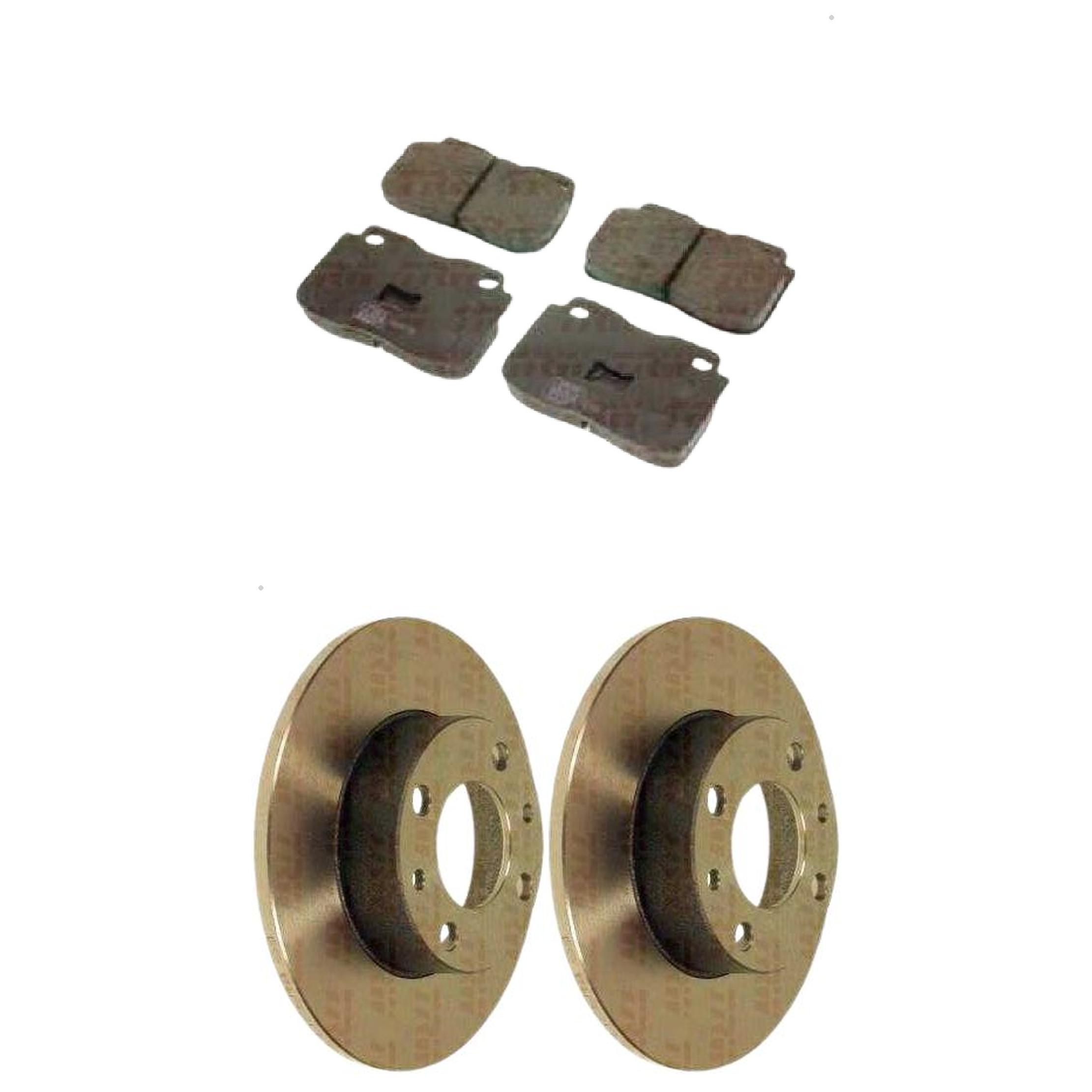 Kit Disco e Pastilha Dianteira - TRW - RCPT00233 - RPDI01440