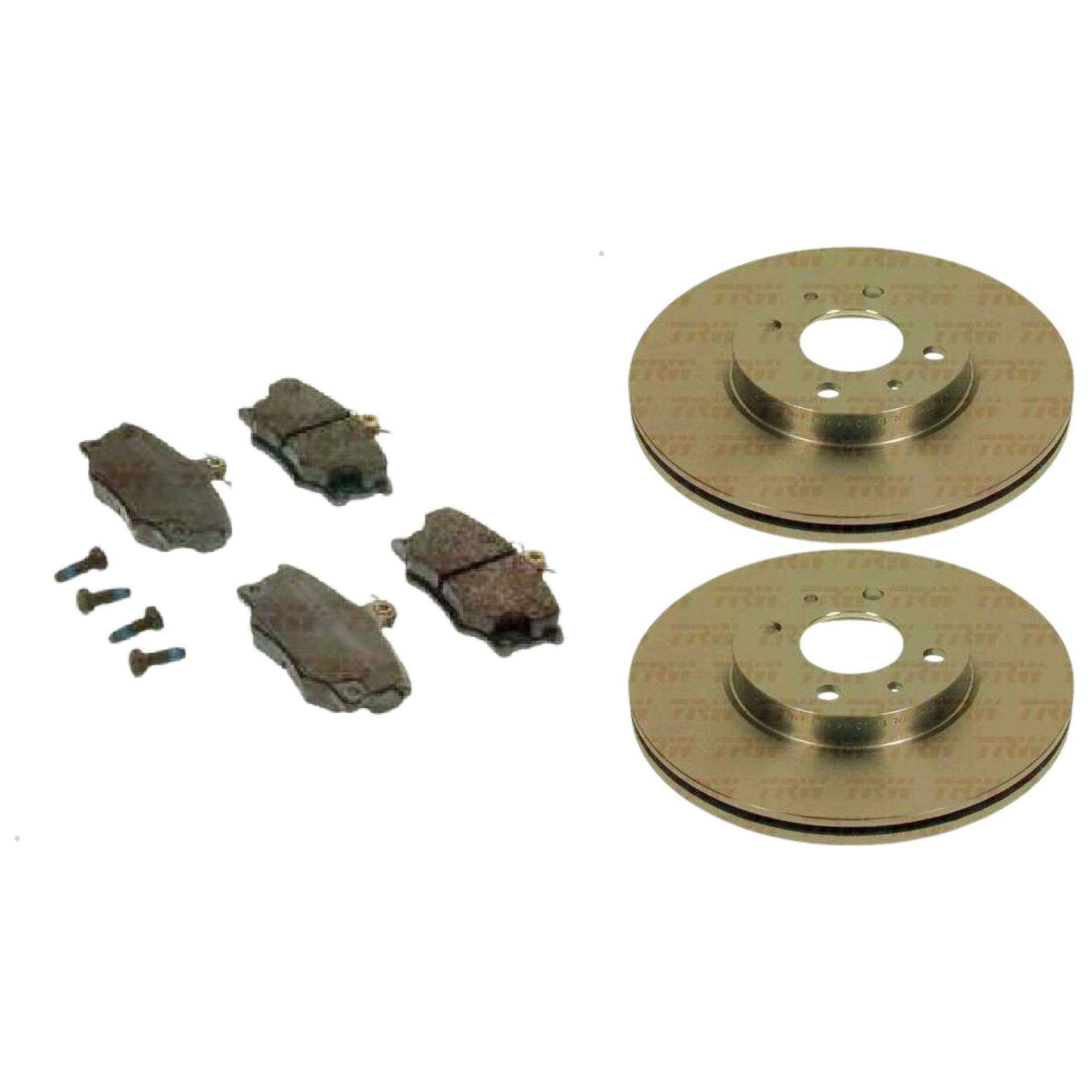 Kit Disco e Pastilha Dianteira - TRW - RCPT00860 - RCDI01040