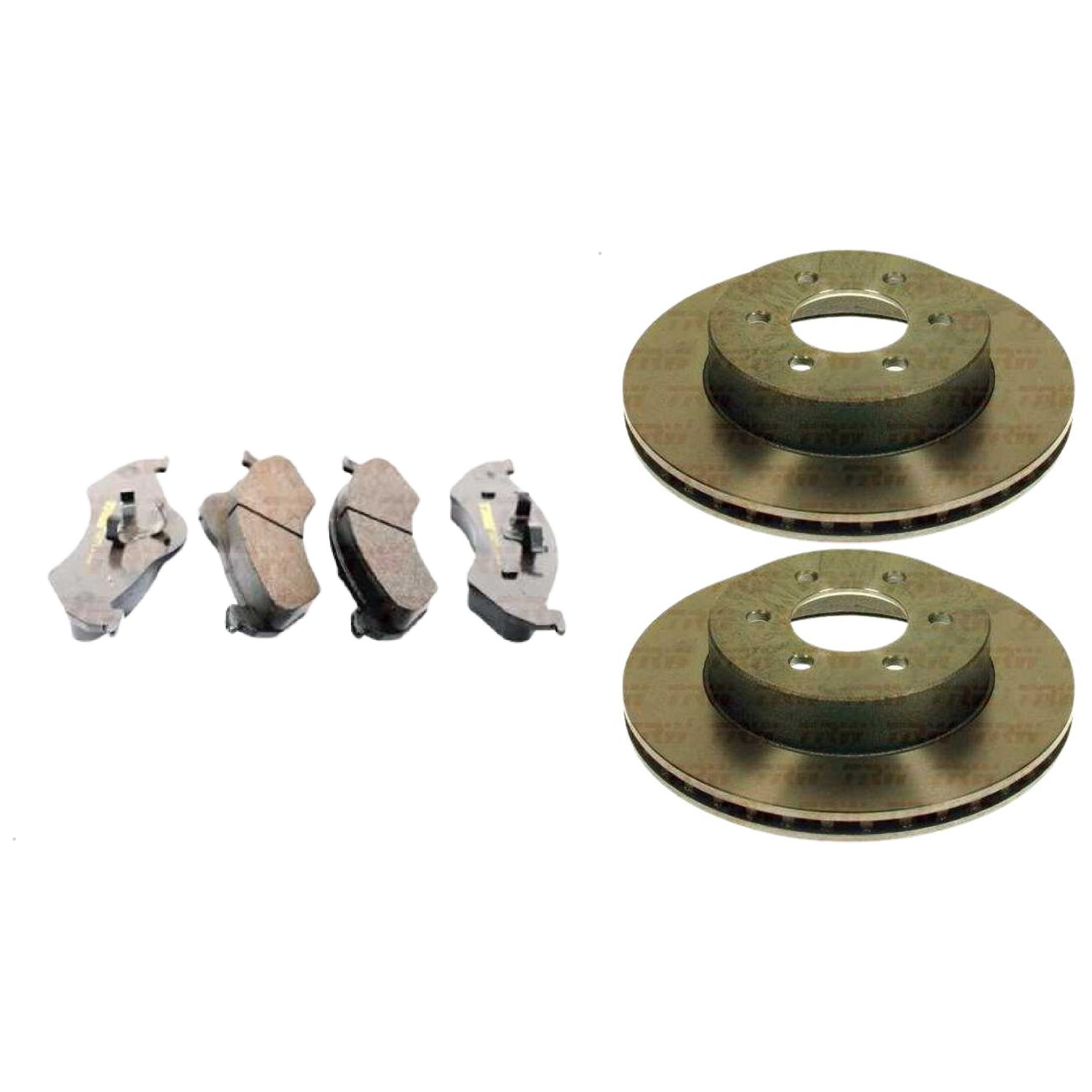 Kit Disco e Pastilha Dianteira - TRW - RCPT08410 - RCDI01950
