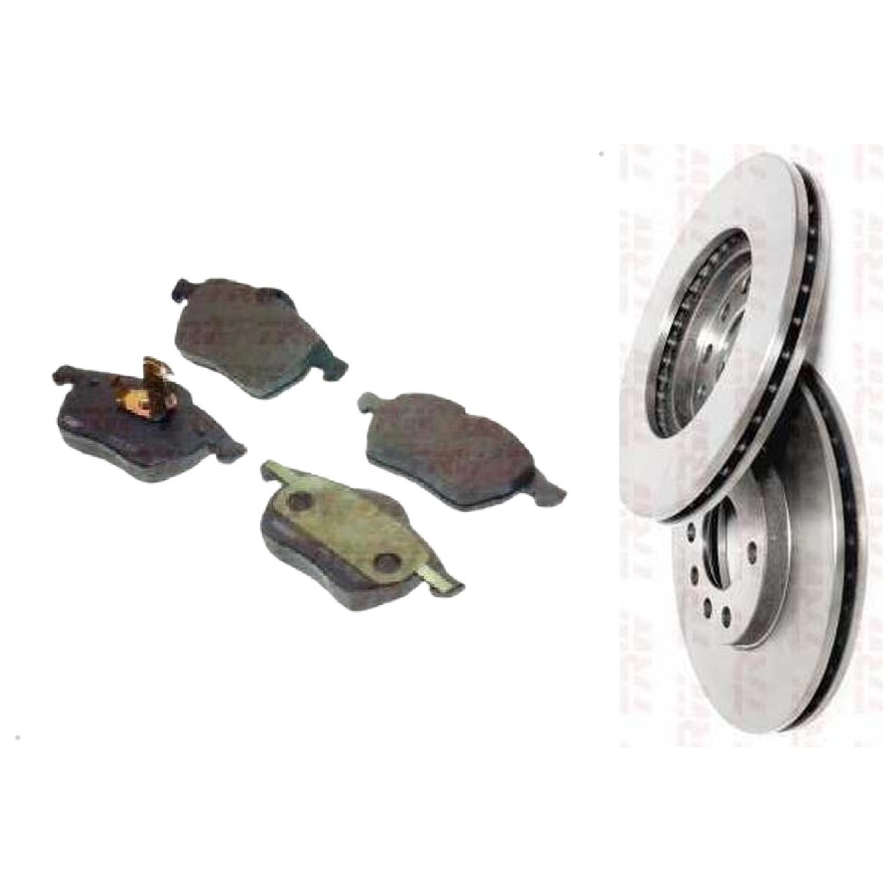 Kit Disco e Pastilha Dianteira - TRW - RCPT01790 - RCDI03630