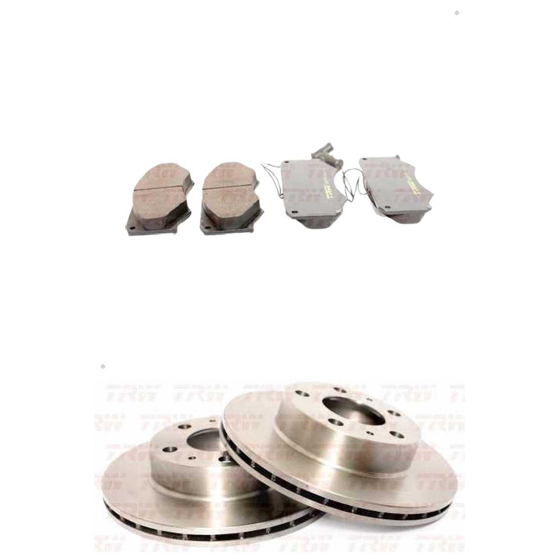 Kit Disco e Pastilha Dianteira - TRW - RCPT04750 - RCDI01880