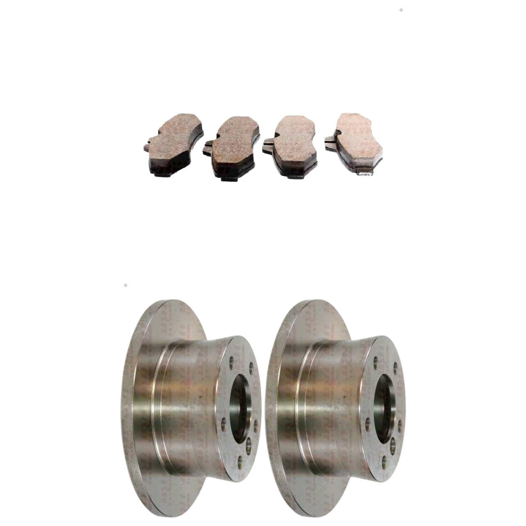 Kit Disco e Pastilha Traseira - TRW - RCPT04510 - RCDI06370