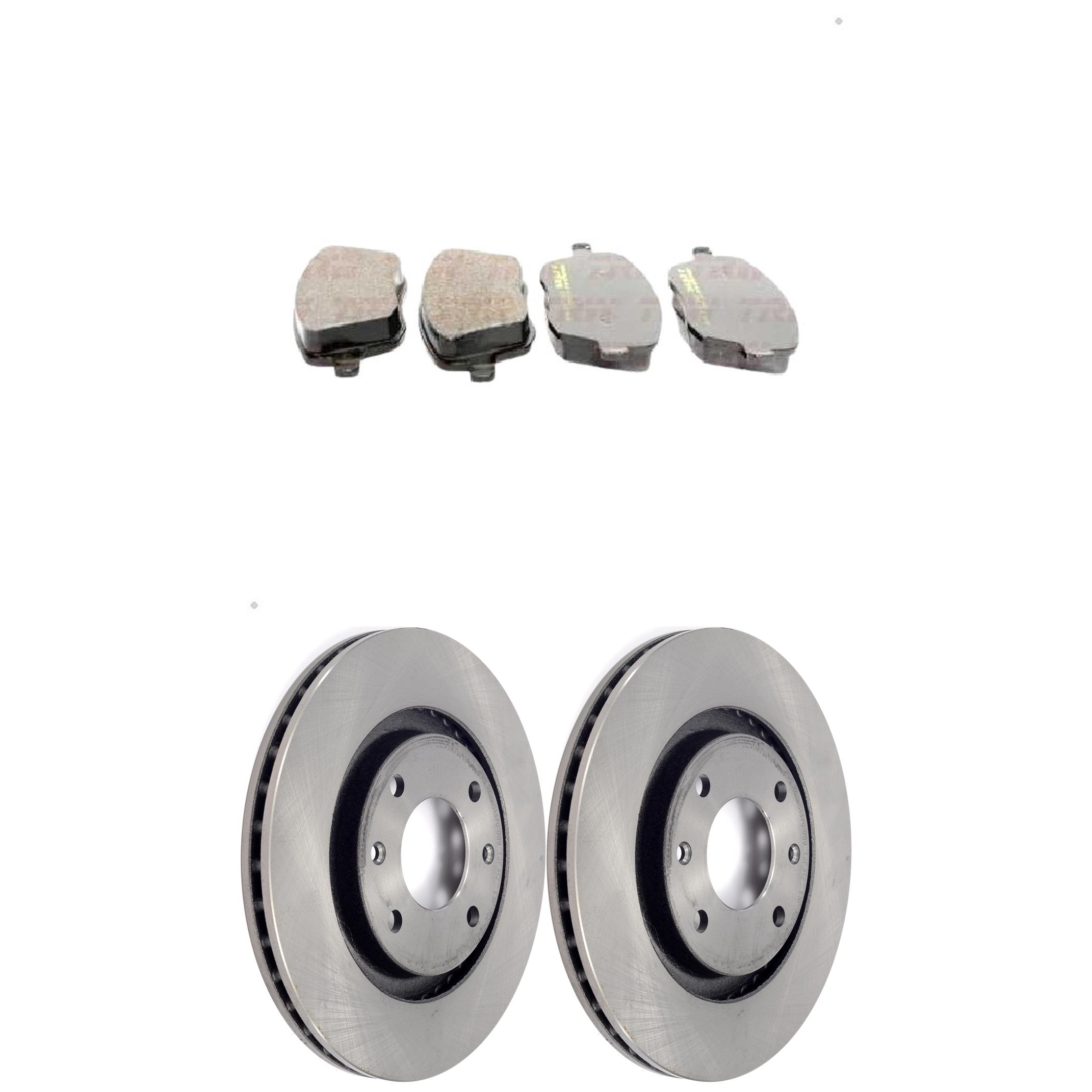 Kit Disco e Pastilha Dianteira - TRW - RCPT08280 - RCDI01370