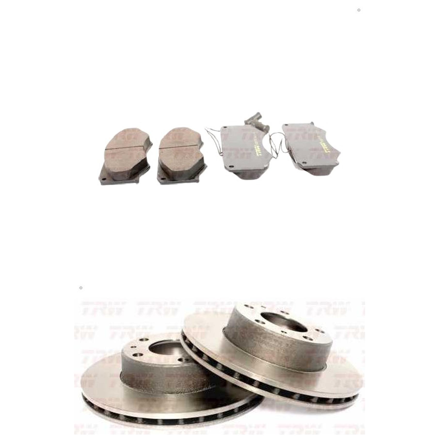 Kit Disco e Pastilha Dianteira - TRW - RCPT04750 - RCDI07540