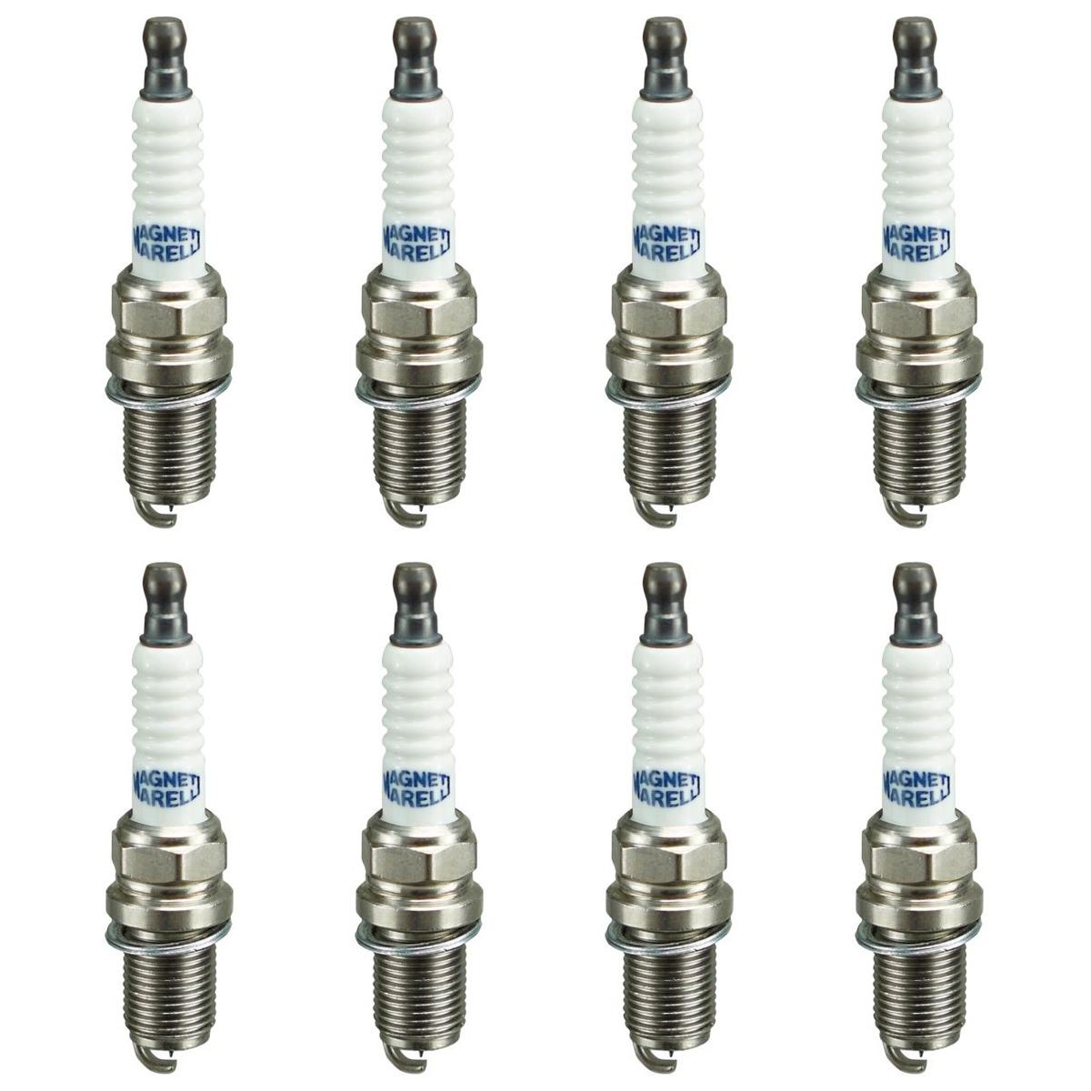 Kit 8 Vela Ignição Platinum - Magneti Marelli - K6RTPMM