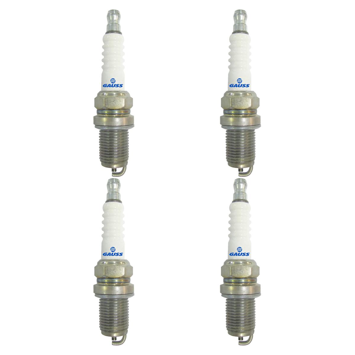 Jogo 4 Velas de ignição - Gauss - GV8R02