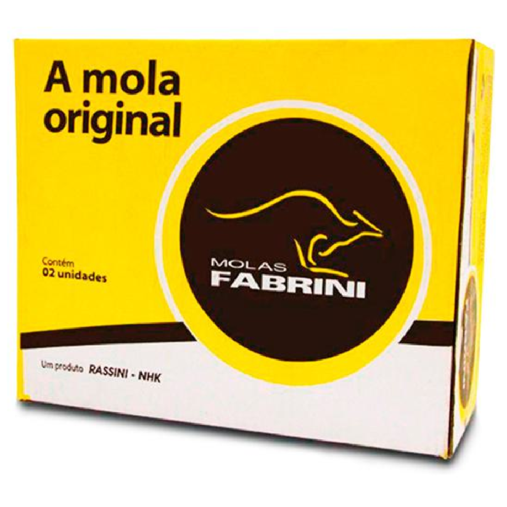 Par de Molas Traseiras para Ford Ecosport - Fabrini - I-FO0595