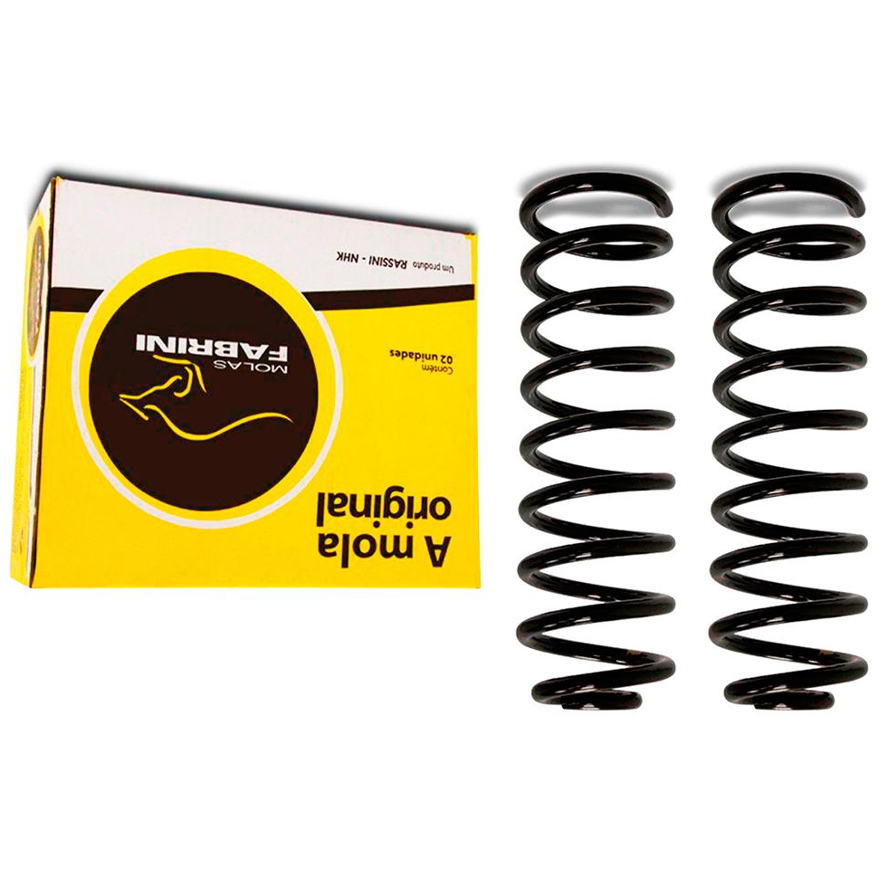 Par de Molas Traseiras para Ford Escort - Fabrini - I-FO0247-M