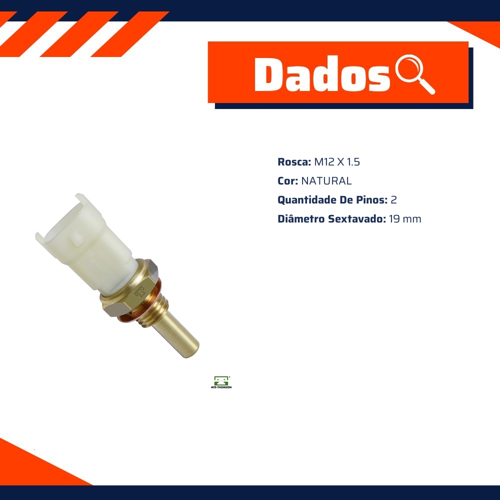 Sensor de Temperatura da Água - MTE - 4004