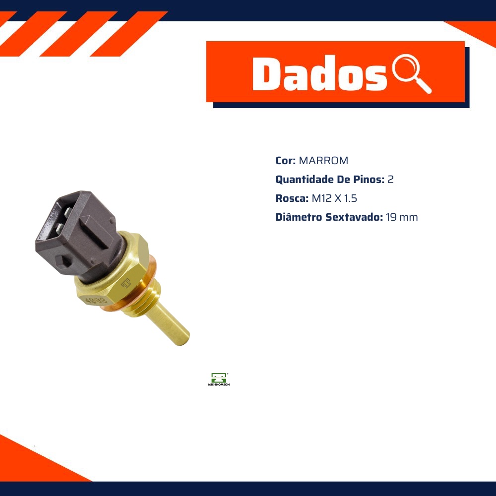 Sensor de Temperatura da Água - MTE - 4008