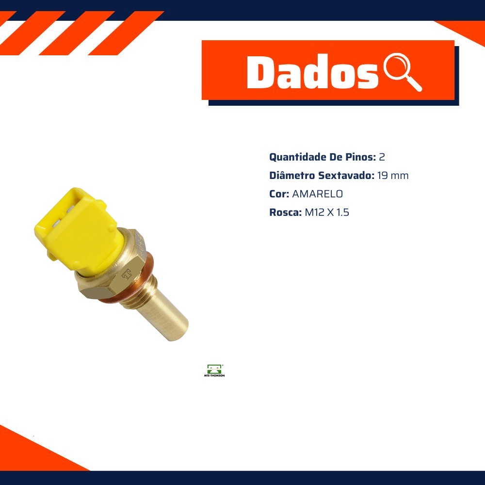 Sensor de Temperatura da Água - MTE - 4044