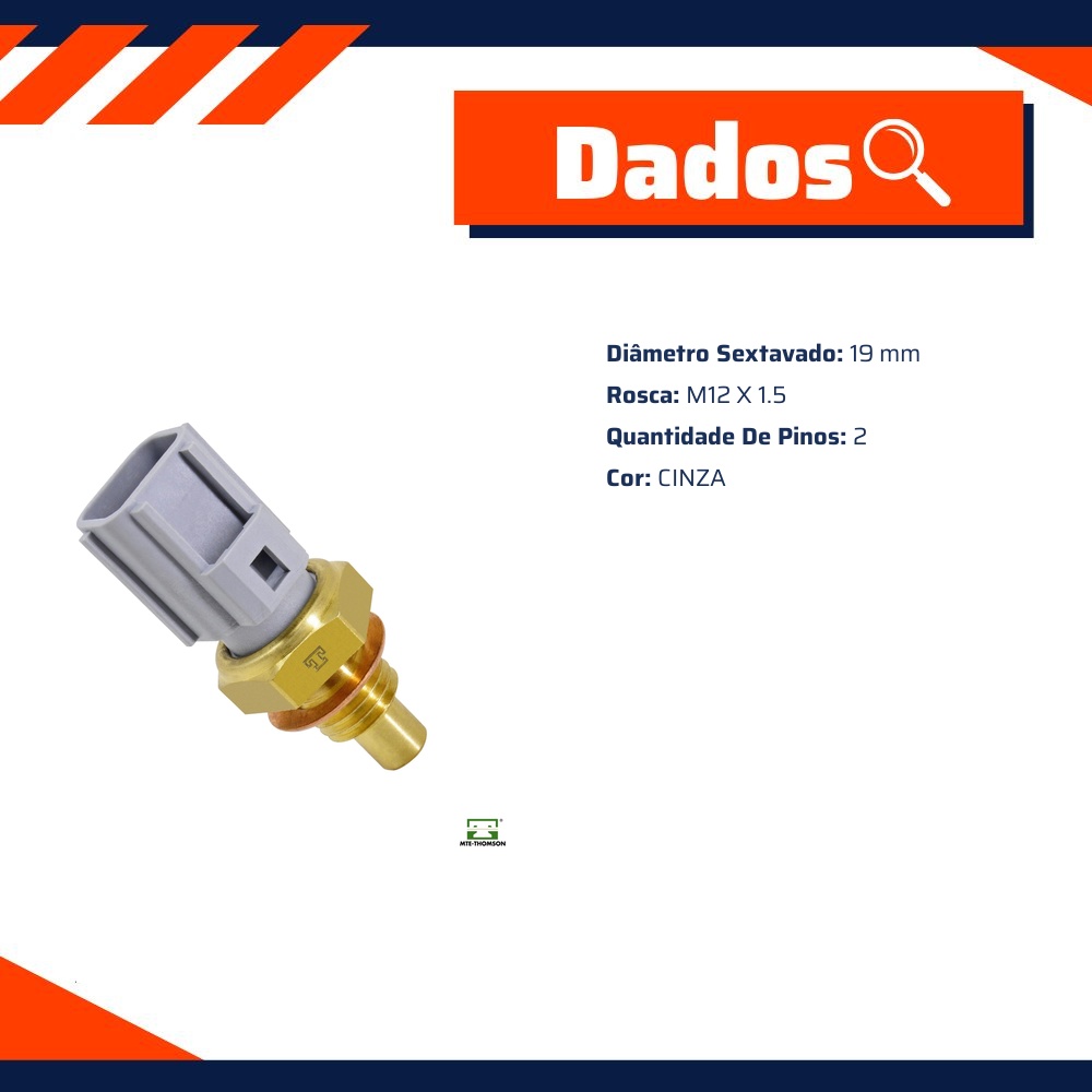 Sensor de Temperatura Água para Mazda 626 - MTE-THOMSON - 4071