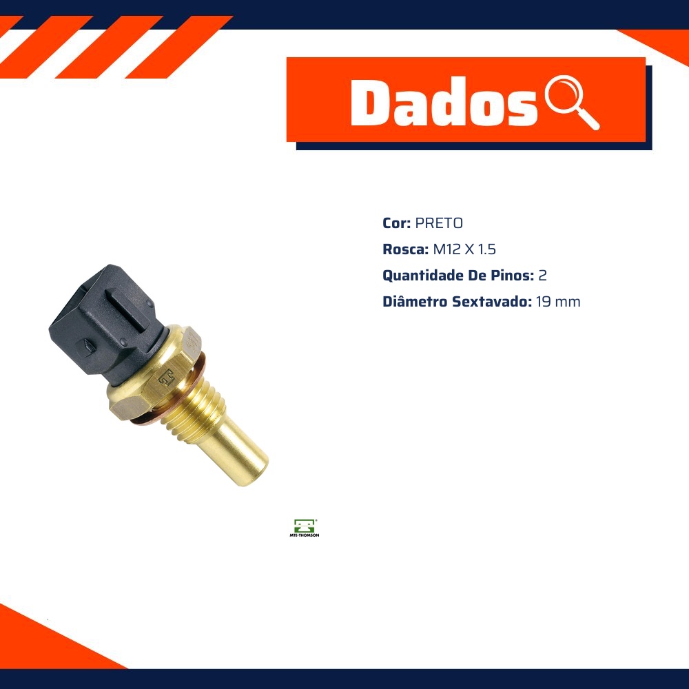 Sensor de Temperatura Água para Triumph Speed Triple 1050 - MTE-THOMSON - 4155