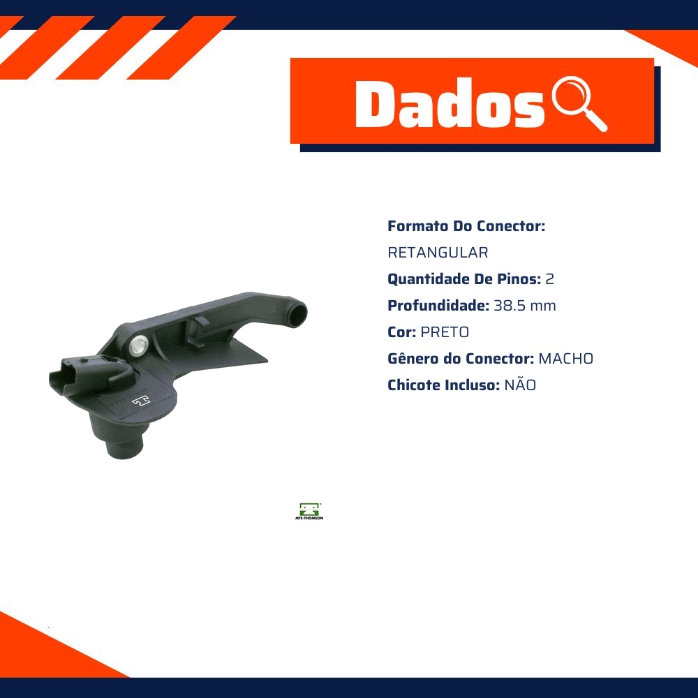 Sensor de Rotação do Motor para Peugeot 106 e 205 - MTE-THOMSON - 7045