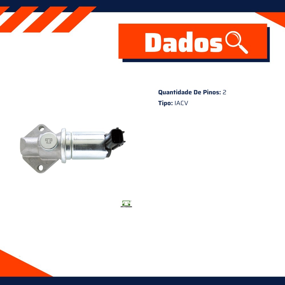 Válvula de Controle de Marcha Lenta Iacv para Ford Ranger - MTE-THOMSON - 7454
