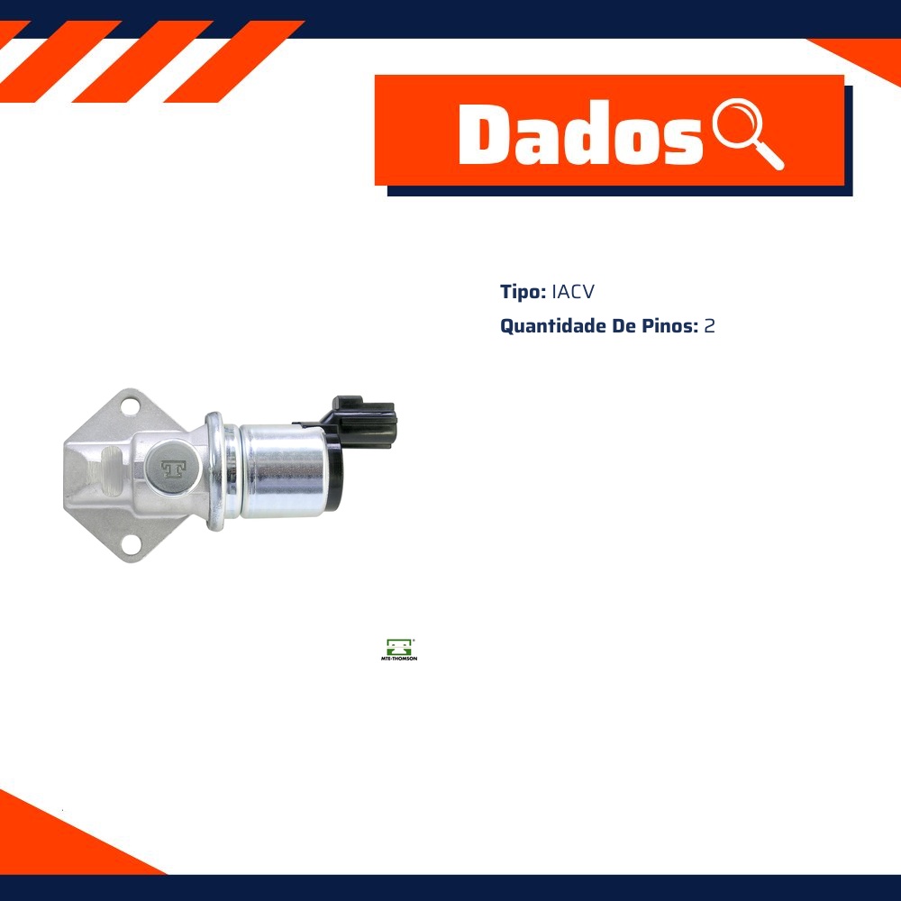 Válvula de Controle de Marcha Lenta Iacv para Ford Focus - MTE-THOMSON - 7497
