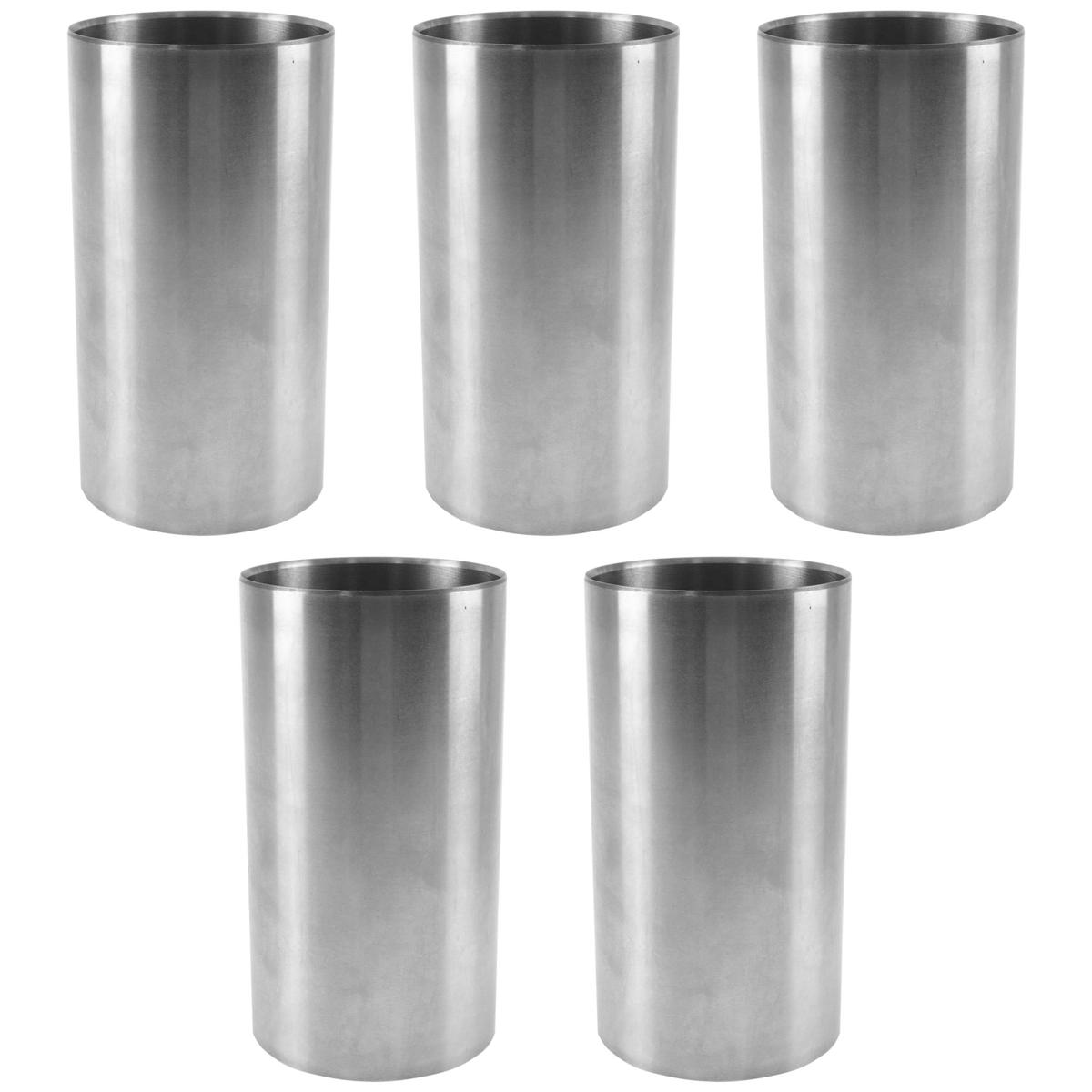 Jogo 5 Camisas De Cilindro Std - Mahle Metal Leve - C9302 STD