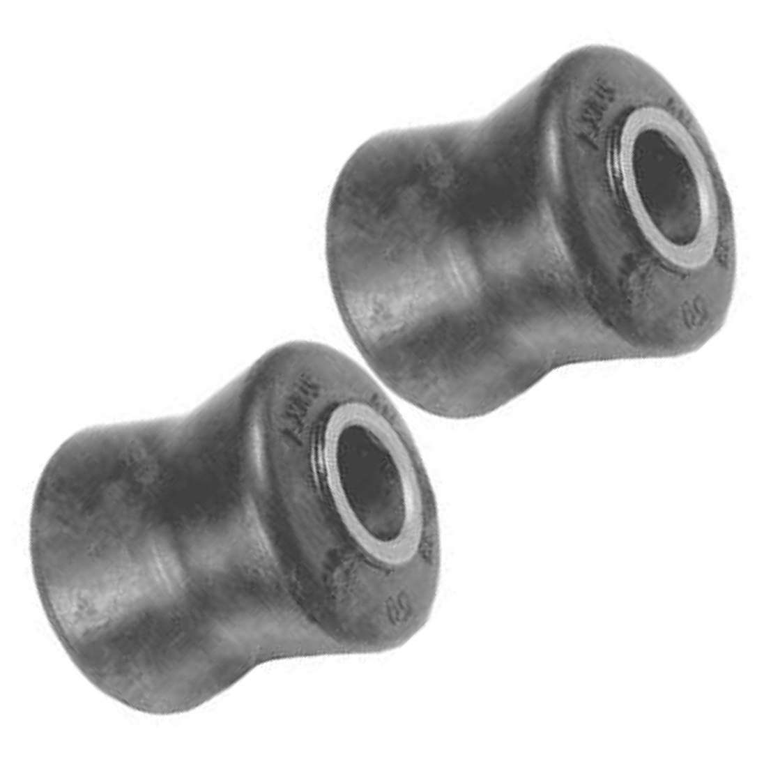 Par de Bucha Inferior do Amortecedor Traseiro para Chevrolet S10 - Monroe Axios - 011.1157